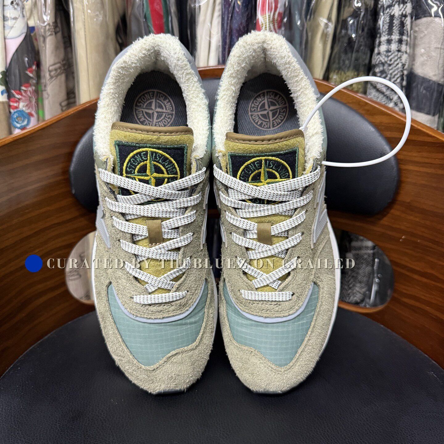 New Balance NB574 x Stone Island Collaboration Size US 7.5 / EU 40-41 - 5 Thumbnail