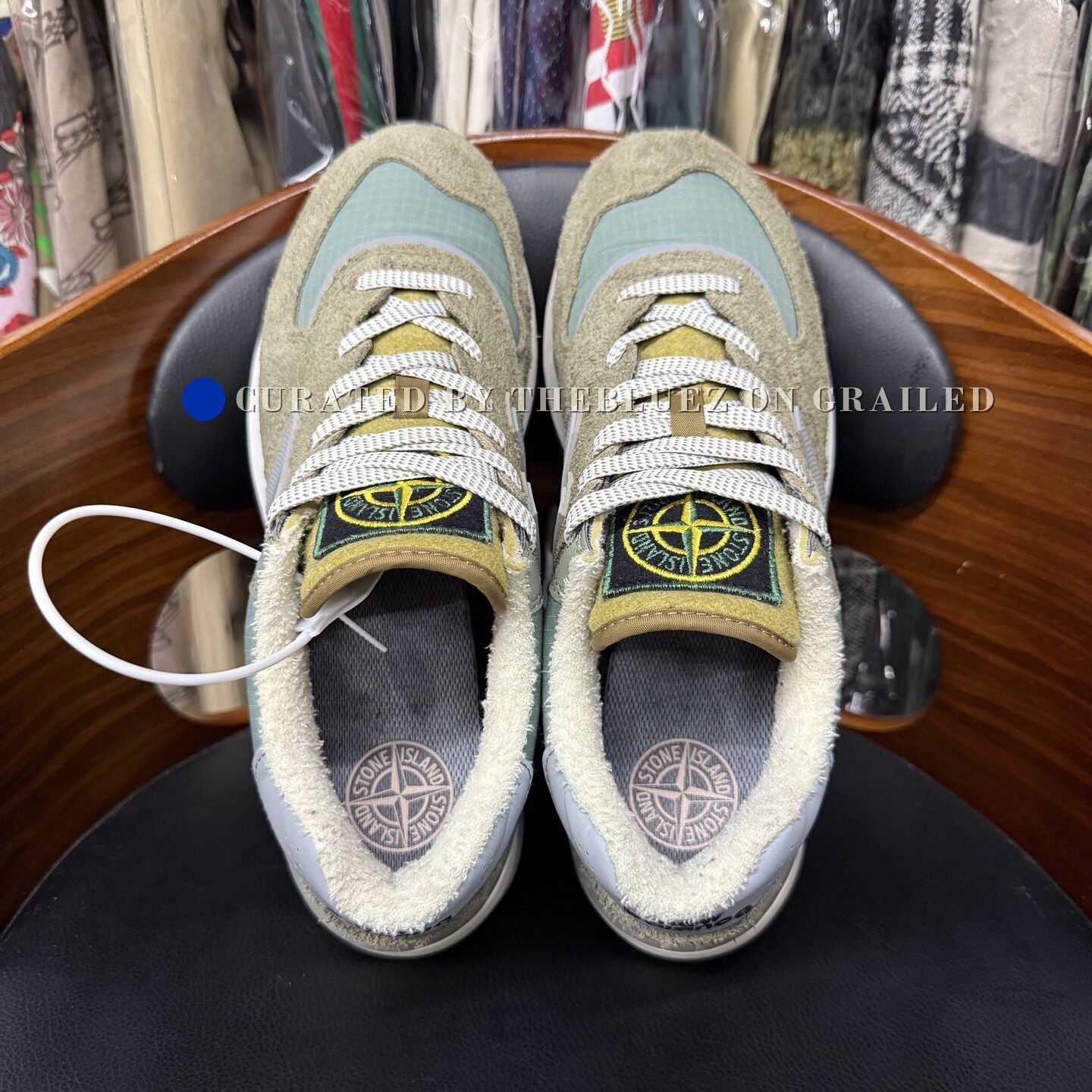 New Balance NB574 x Stone Island Collaboration Size US 7.5 / EU 40-41 - 8 Thumbnail