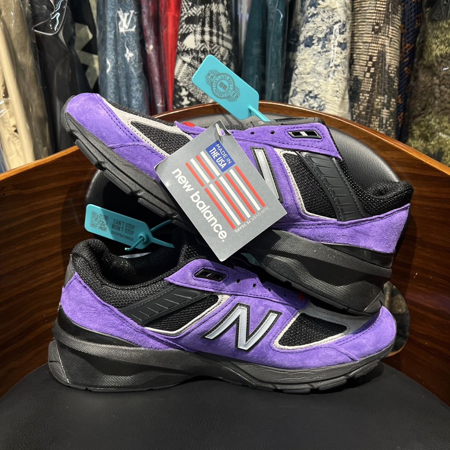 New Balance New Balance 990v5 Leonard PE US Made Size US 11 / EU 44 - 6 Thumbnail
