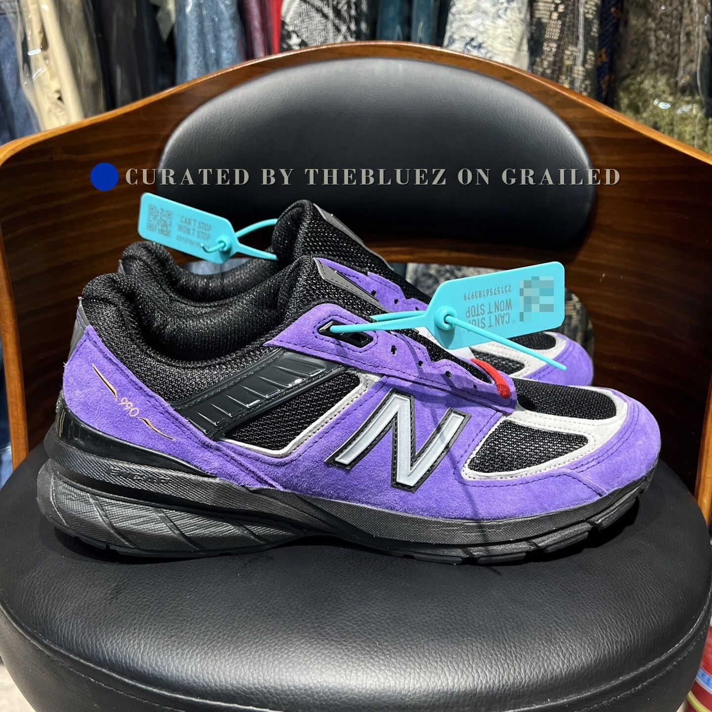 New Balance New Balance 990v5 Leonard PE US Made Size US 11 / EU 44 - 5 Thumbnail