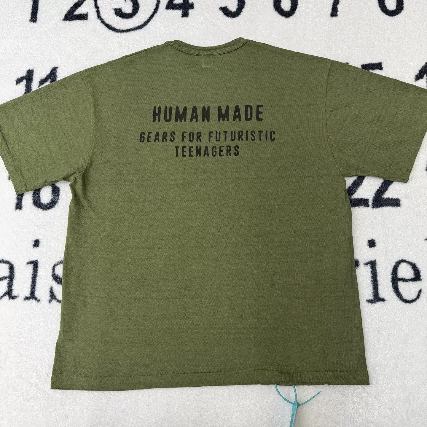 Human Made HUMAN MADE Green Puppy Slub Cotton Tee Size US XXL / EU 58 / 5 - 2 Thumbnail