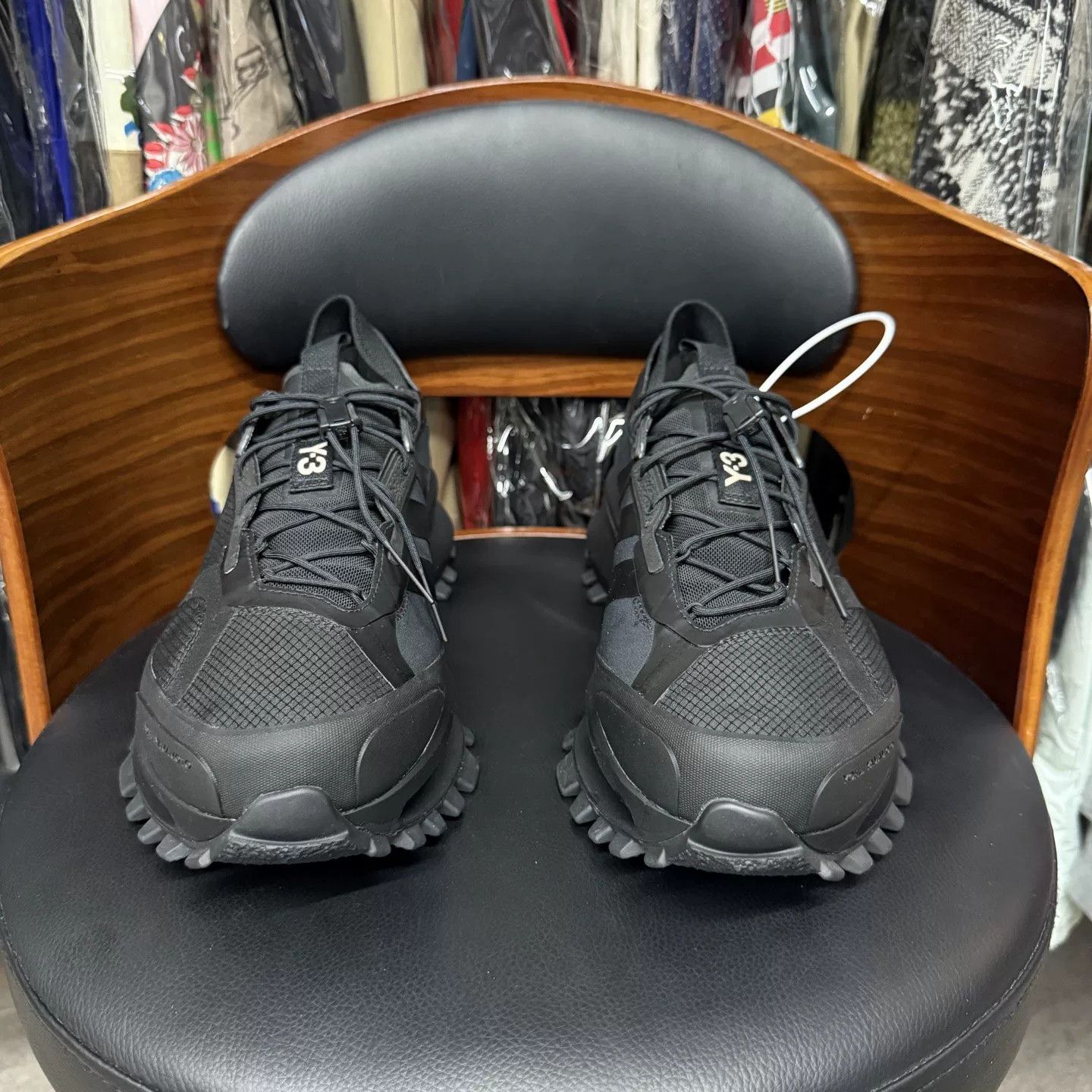 Y-3 Y-3 S-GENDO Trail Sneakers Size US 11 / EU 44 - 2 Thumbnail
