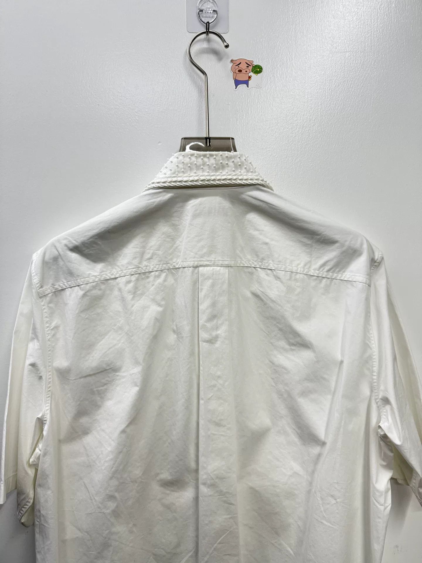 Valentino Valentino Micro-bead Embroidered Short-sleeve Shirt Size US M / EU 48-50 / 2 - 5 Thumbnail
