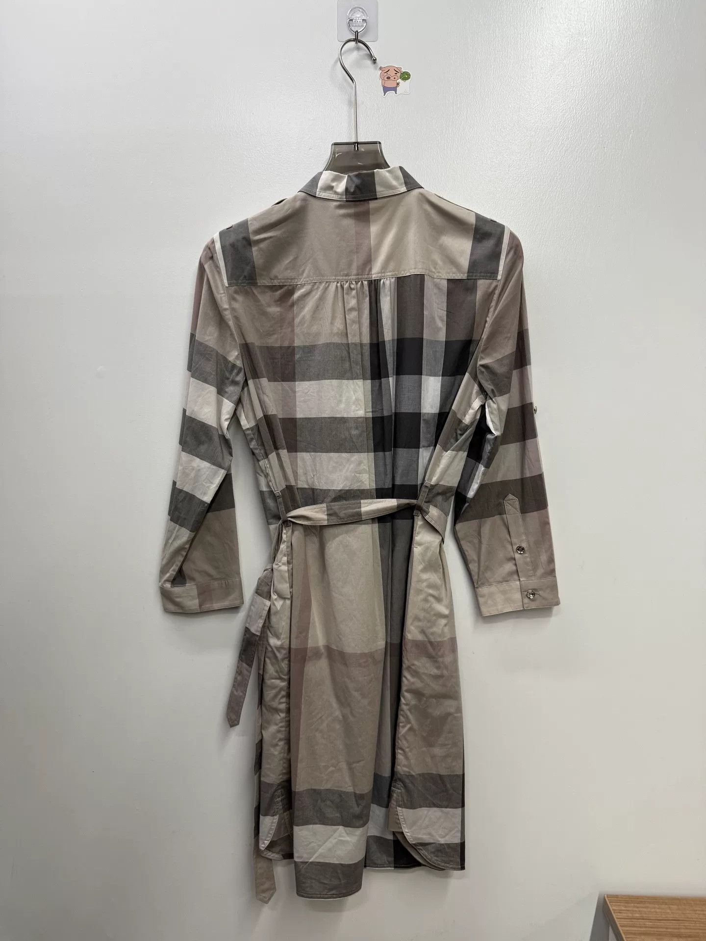 Burberry Burberry Classic Check Short-Sleeve Shirt Dress Size M / US 6-8 / IT 42-44 - 4 Thumbnail