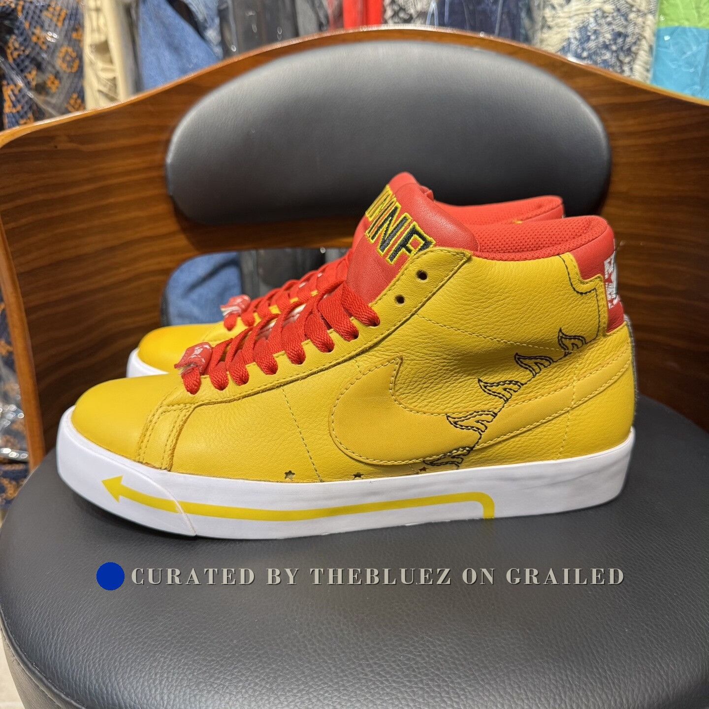 Nike SB Michael Lau x Blazer SB China BMX Size US 7.5 / EU 40-41 - 6 Thumbnail