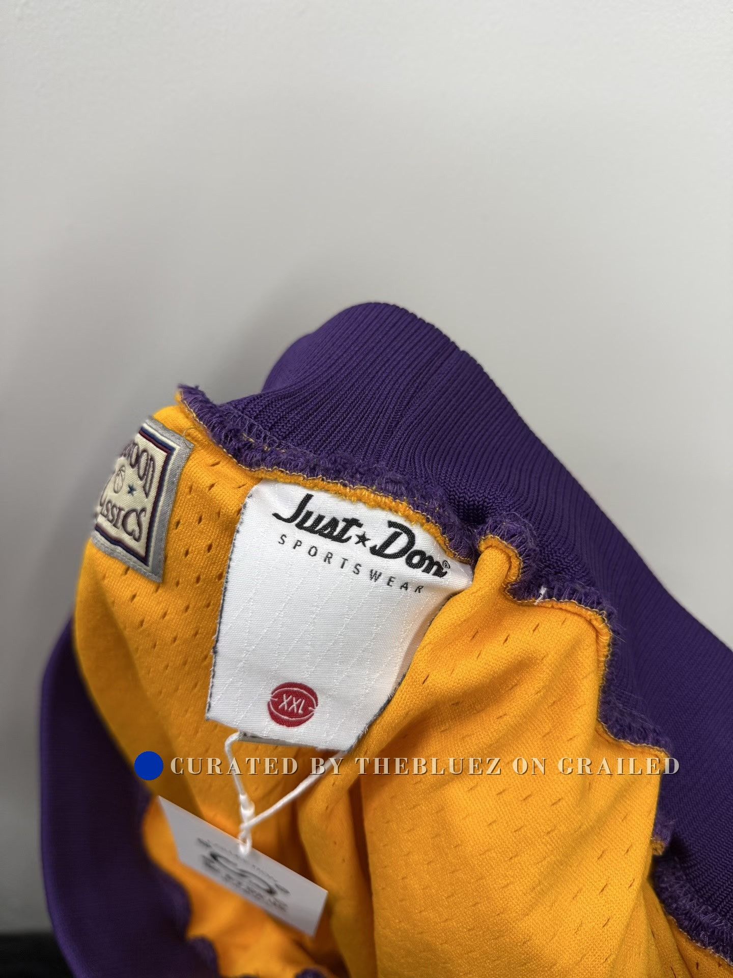Mitchell & Ness Mitchell & Ness x Just Don Lakers Shorts Size US 40 / EU 56 - 7 Thumbnail