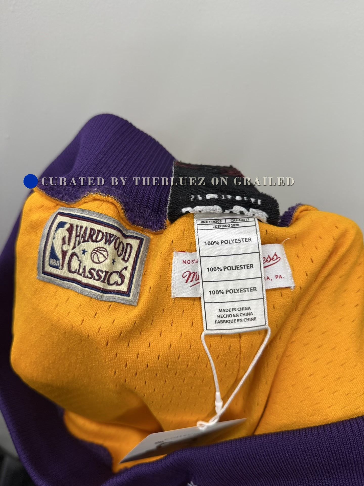Mitchell & Ness Mitchell & Ness x Just Don Lakers Shorts Size US 40 / EU 56 - 6 Thumbnail