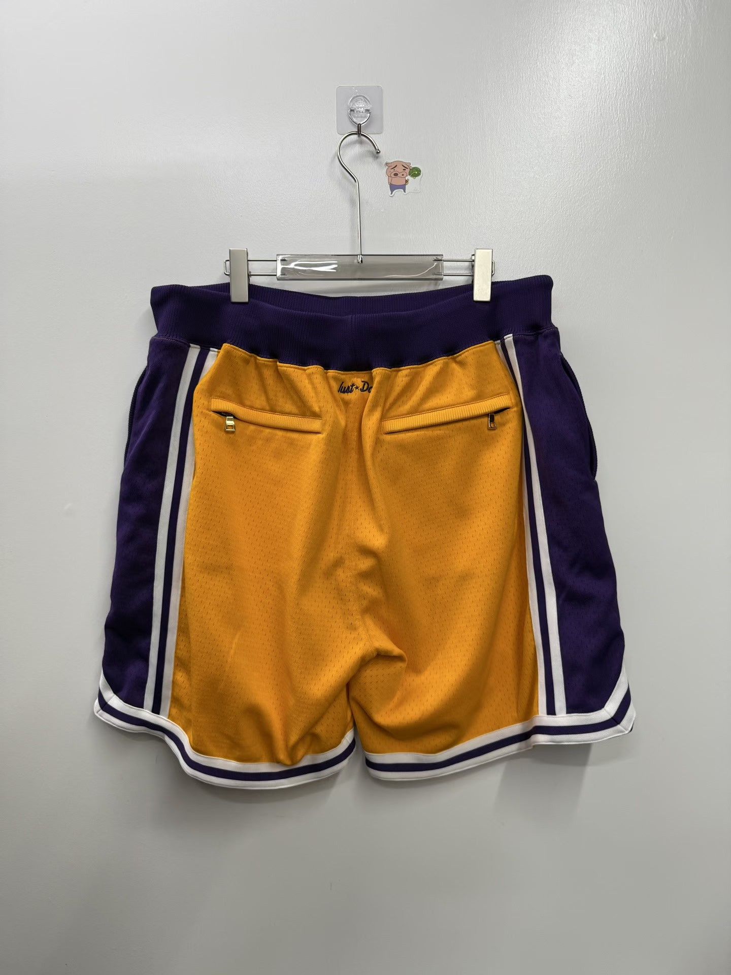 Mitchell & Ness Mitchell & Ness x Just Don Lakers Shorts Size US 40 / EU 56 - 4 Thumbnail