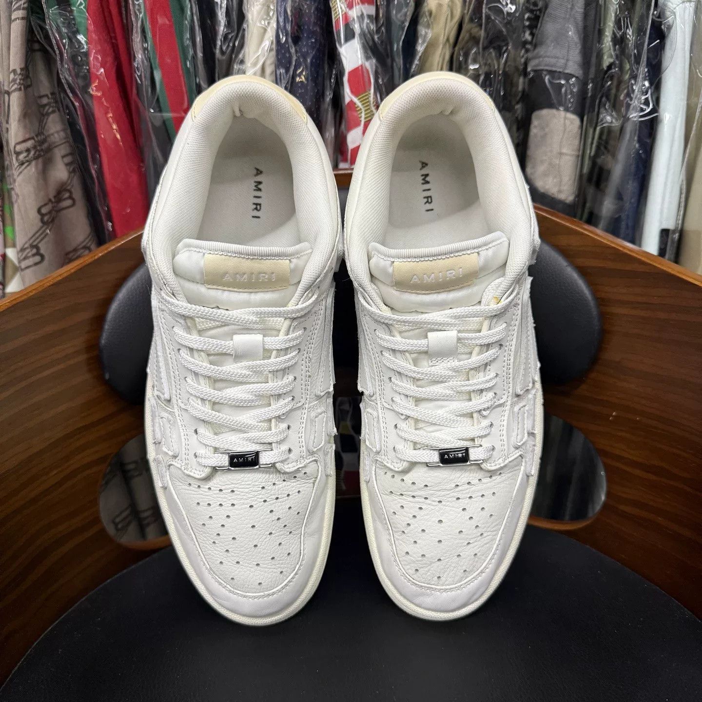 Amiri Amiri White Bone Shoes Size US 10 / EU 43 - 5 Thumbnail