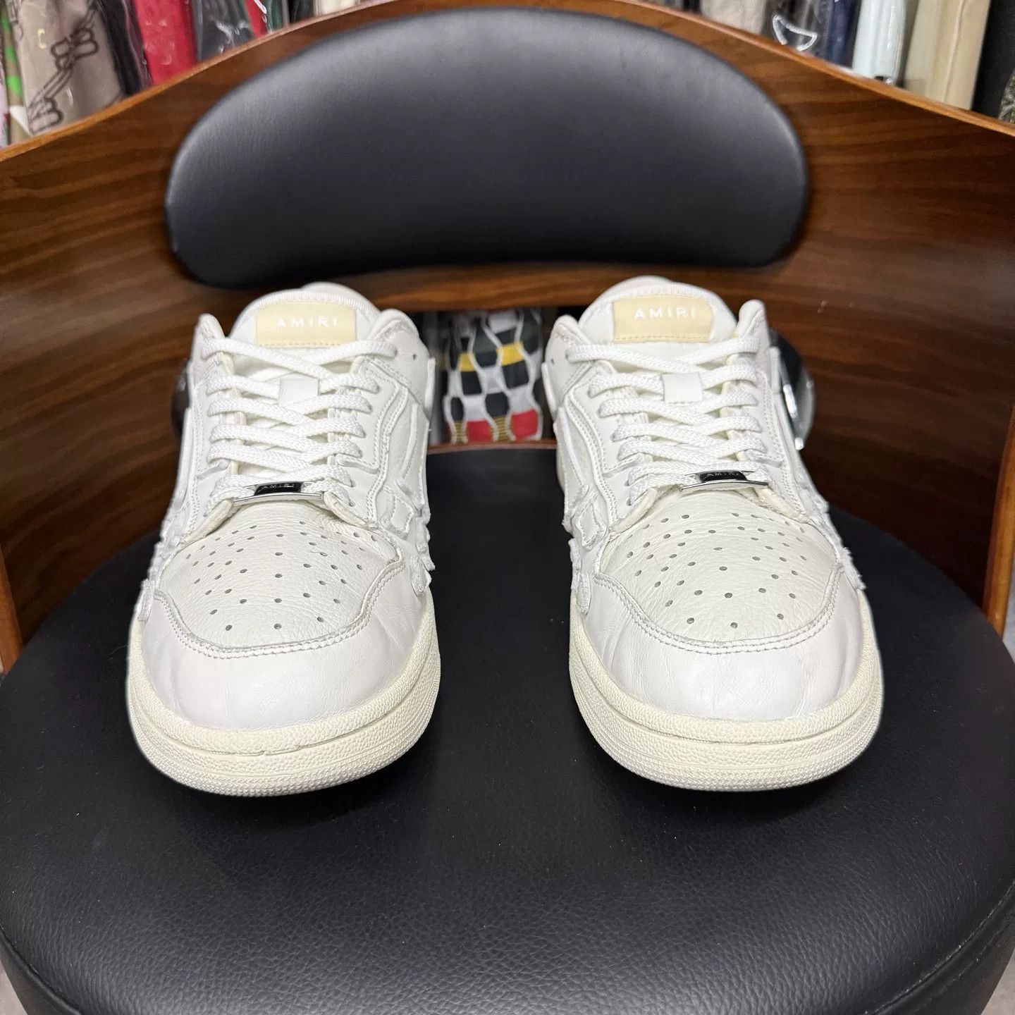 Amiri Amiri White Bone Shoes Size US 10 / EU 43 - 2 Thumbnail