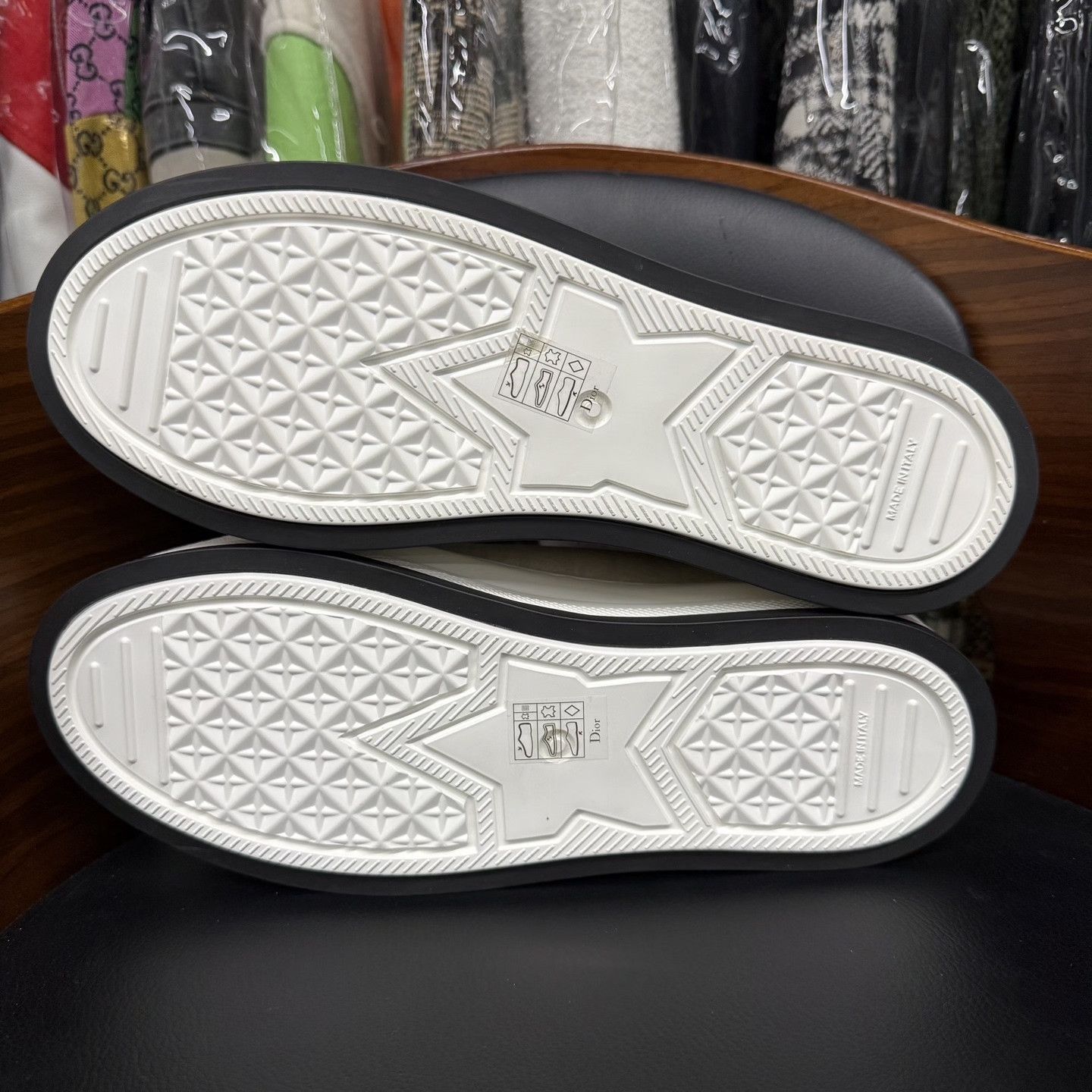 Dior Dior Walk 'n' Dior Platform Leather Sneakers Size US 8 / EU 41 - 9 Thumbnail