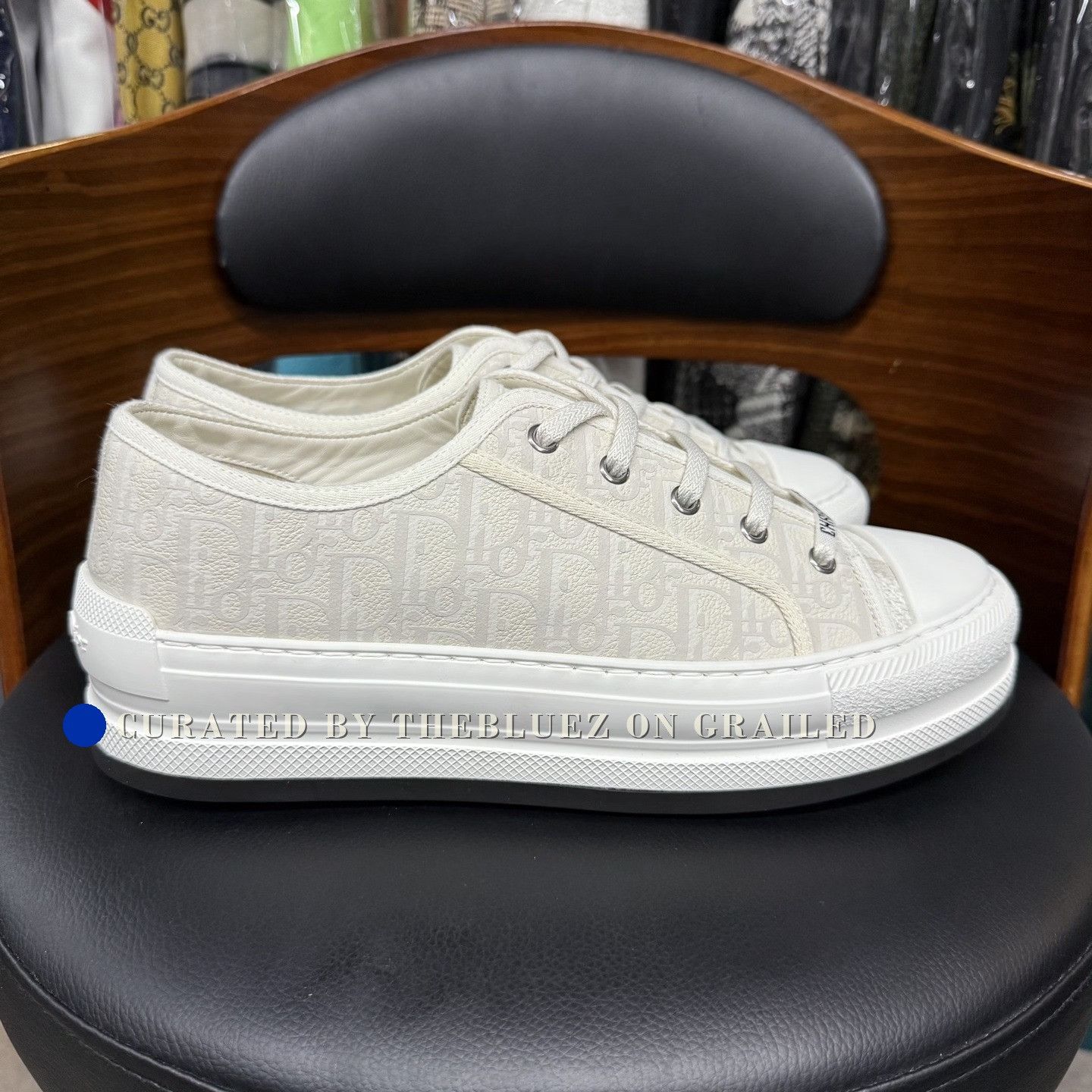 Dior Dior Walk 'n' Dior Platform Leather Sneakers Size US 8 / EU 41 - 4 Thumbnail