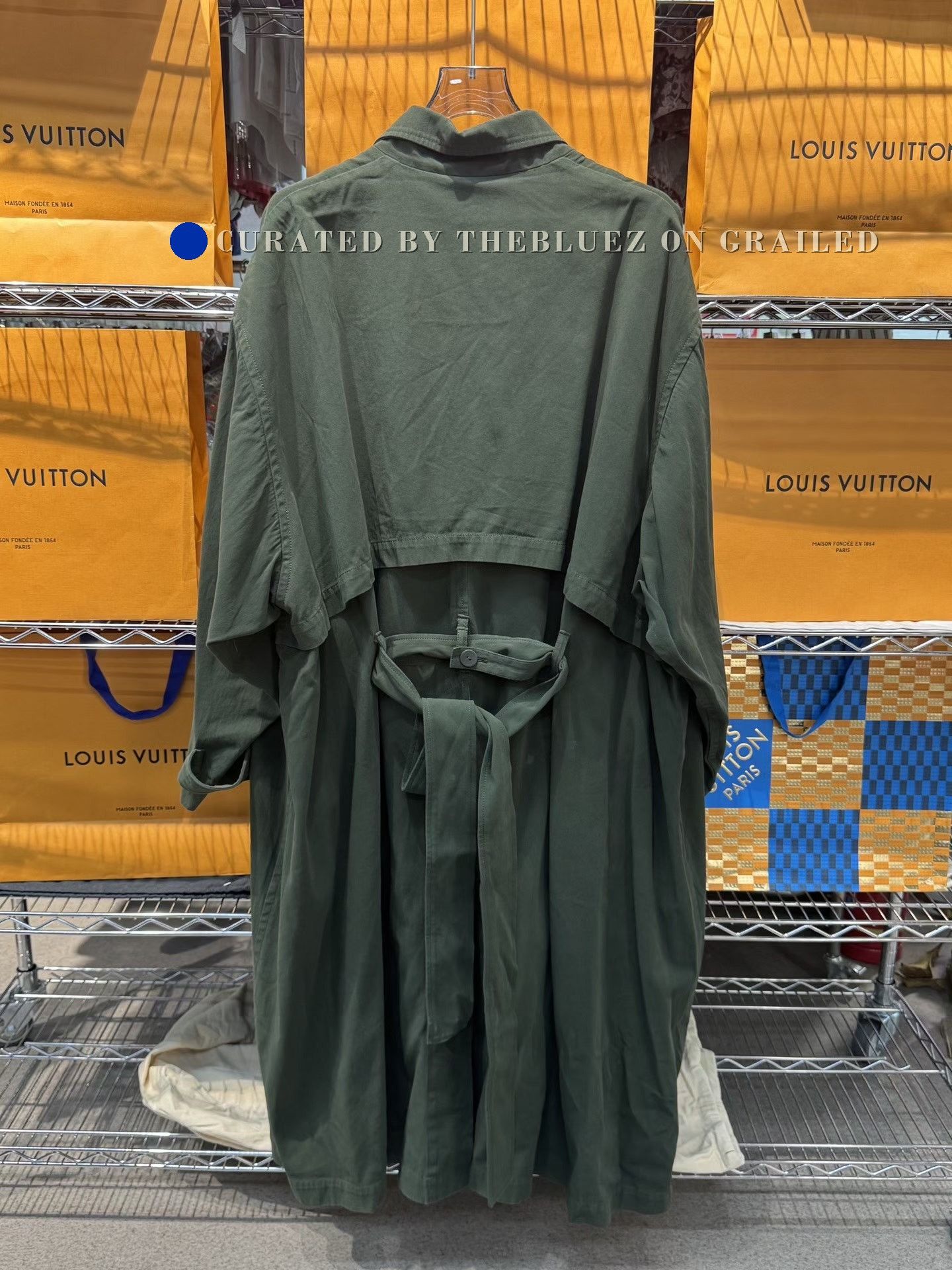Tackma Tac Green Trench Coat Size US M / EU 48-50 / 2 - 2 Thumbnail