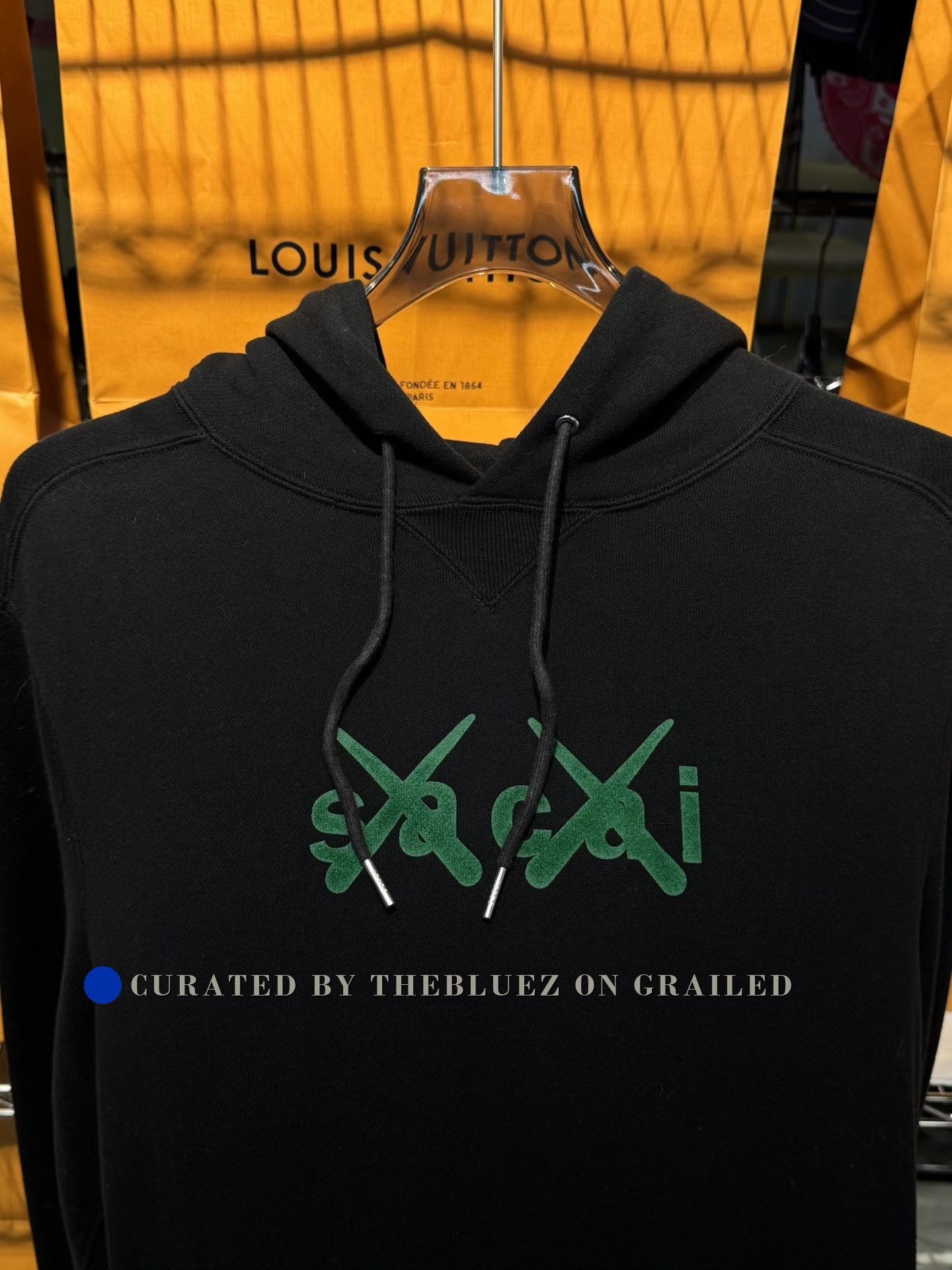 Sacai Sacai X KAWS Collaborative Hoodie Size US XL / EU 56 / 4 - 2 Thumbnail