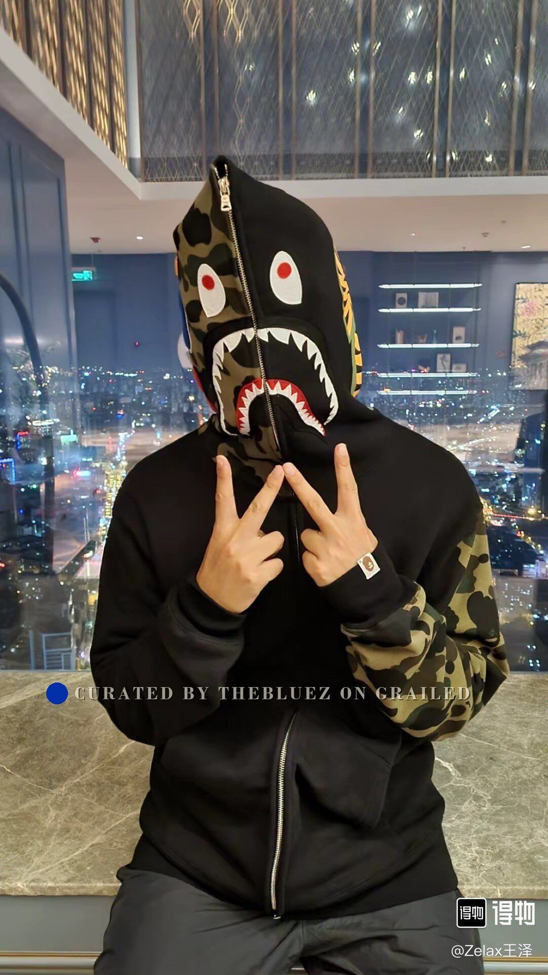 Bape BAPE Camo Shark Zip Jacket Size US M / EU 48-50 / 2 - 8 Thumbnail