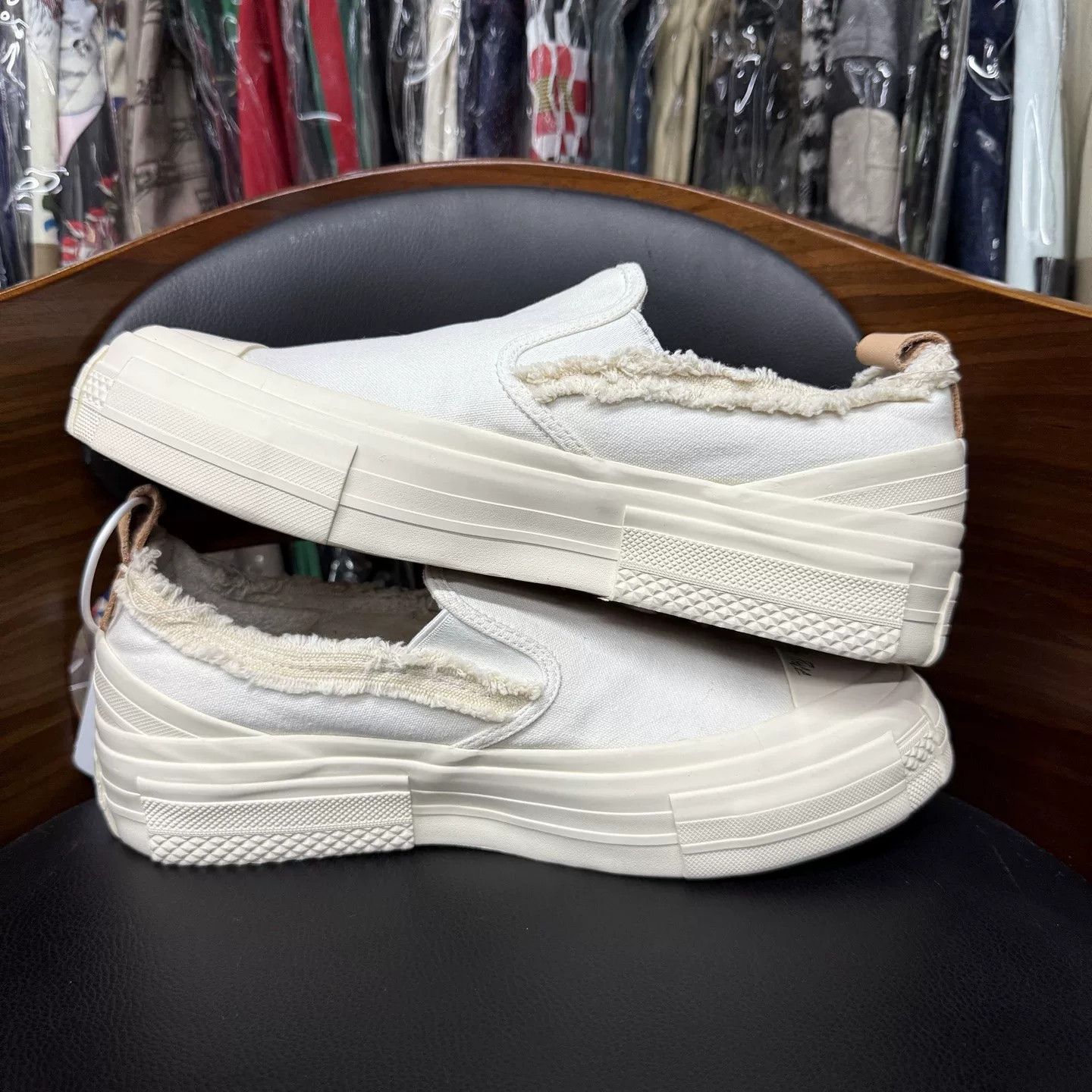 xVESSEL xVESSEL G.O.P. White Slip On Size US 9 / EU 42 - 7 Thumbnail