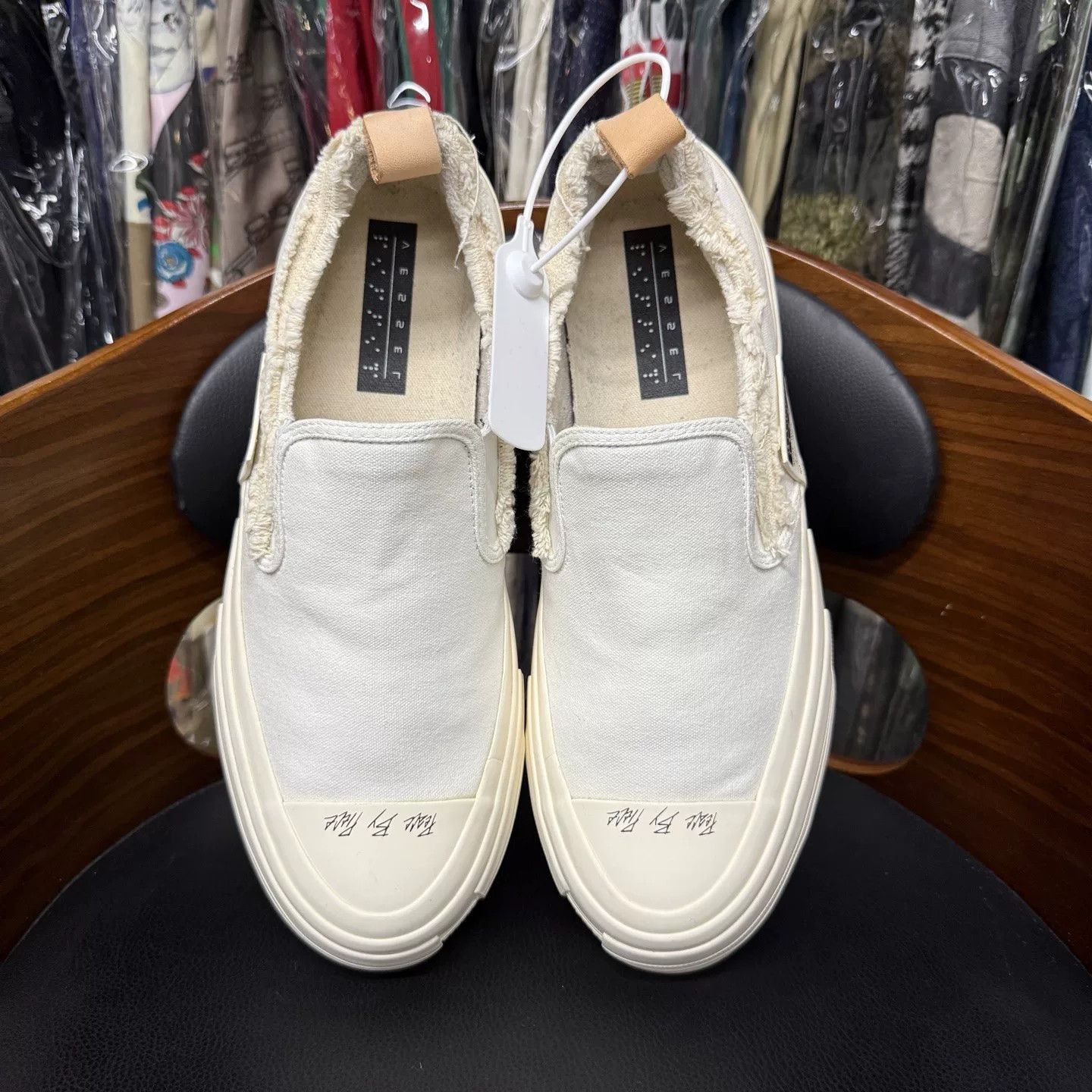 xVESSEL xVESSEL G.O.P. White Slip On Size US 9 / EU 42 - 5 Thumbnail
