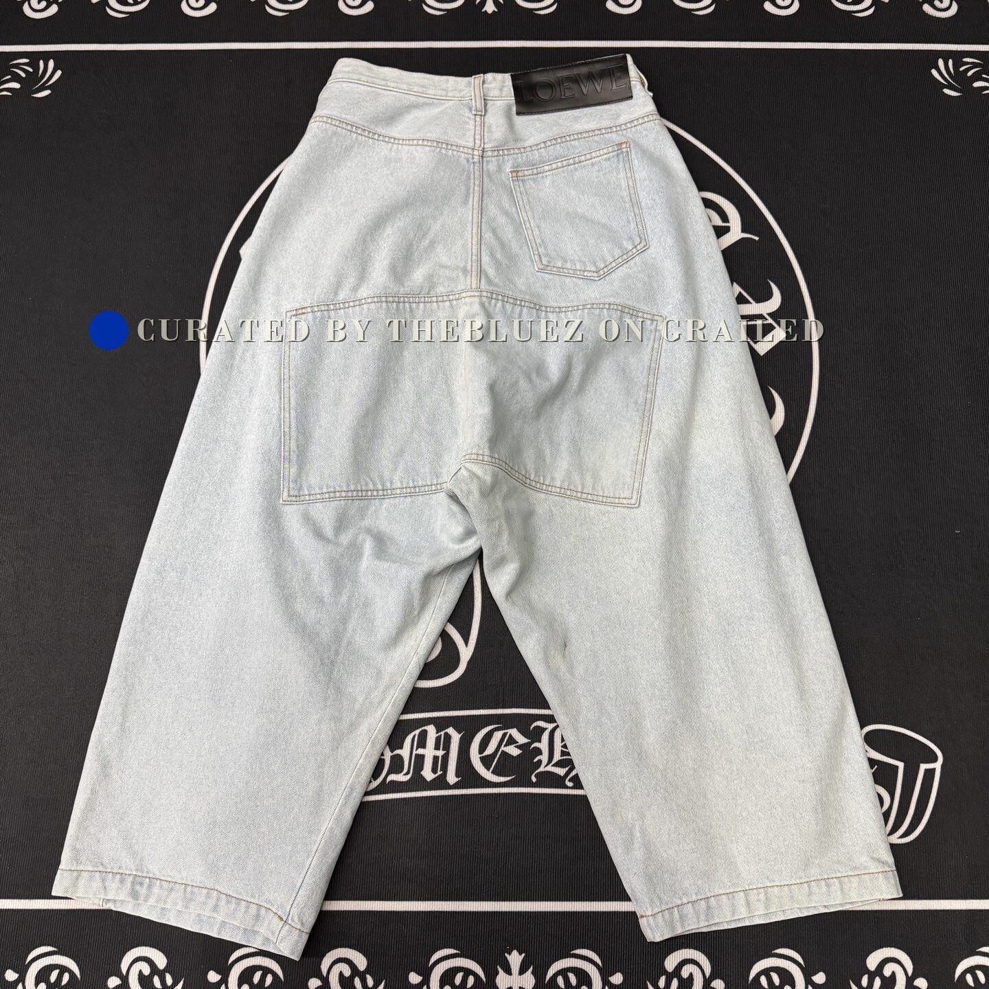 Loewe LOEWE Light Blue Wide-Leg Jeans Size 36" / US 14 / IT 50 - 2 Thumbnail