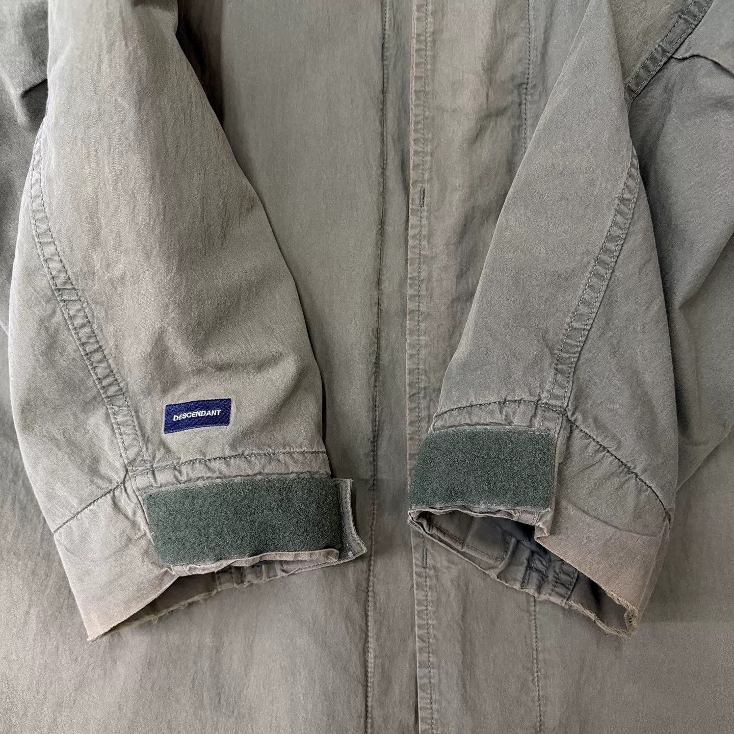 Descendant DESCENDANT Cotton Padded Washed Green Jacket Size US L / EU 52-54 / 3 - 2 Thumbnail