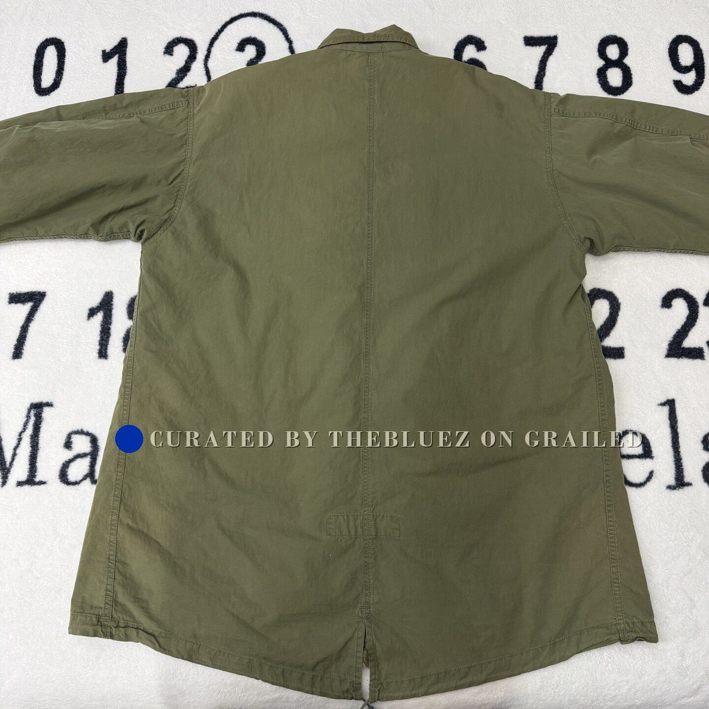 Descendant DESCENDANT Cotton Padded Washed Green Jacket Size US L / EU 52-54 / 3 - 4 Thumbnail