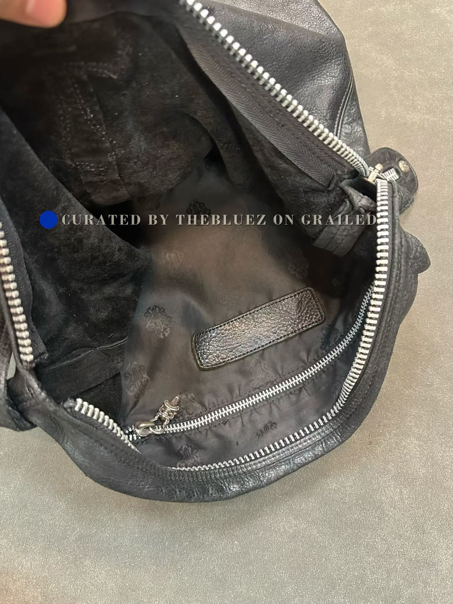 Chrome Hearts Chrome Hearts Cross Leather Bucket Shoulder Bag Size ONE SIZE - 5 Thumbnail