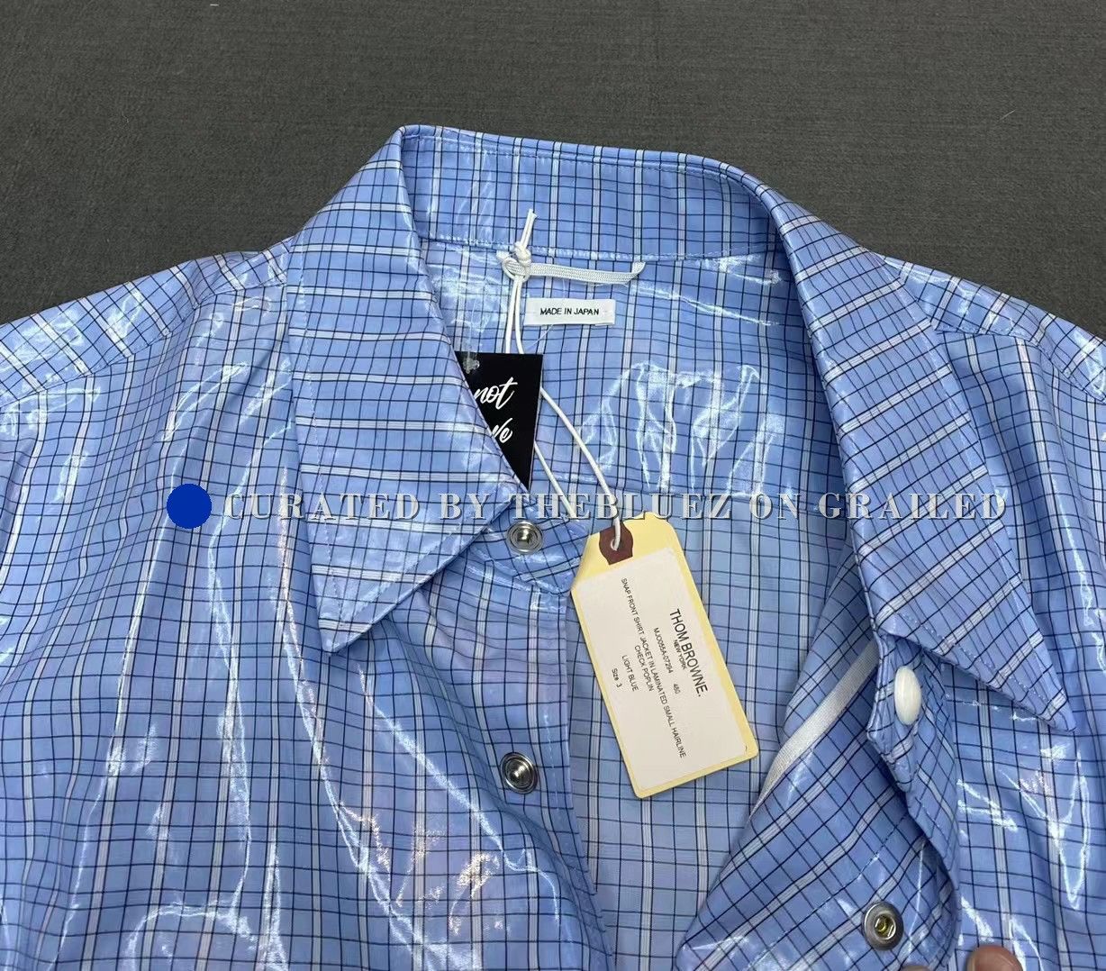 Thom Browne Thom Browne Checked Shirt Jacket Size US L / EU 52-54 / 3 - 4 Thumbnail