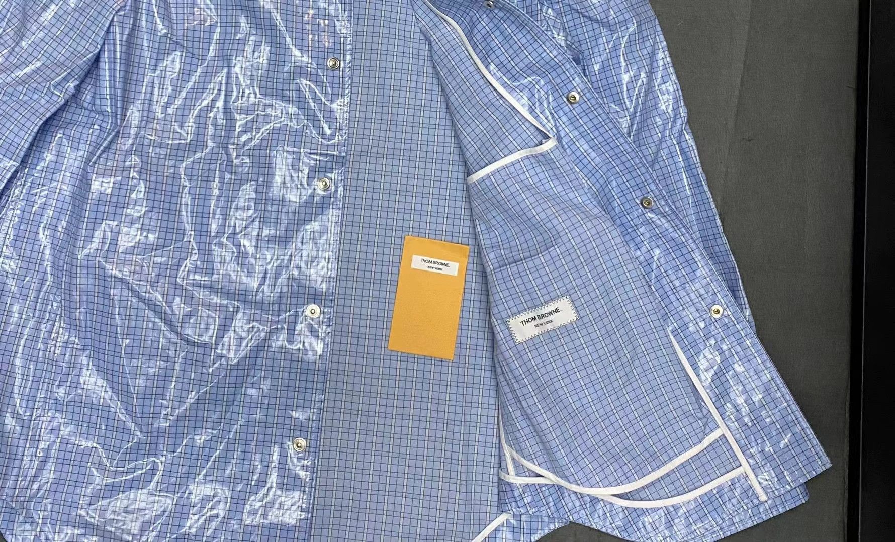 Thom Browne Thom Browne Checked Shirt Jacket Size US L / EU 52-54 / 3 - 5 Thumbnail