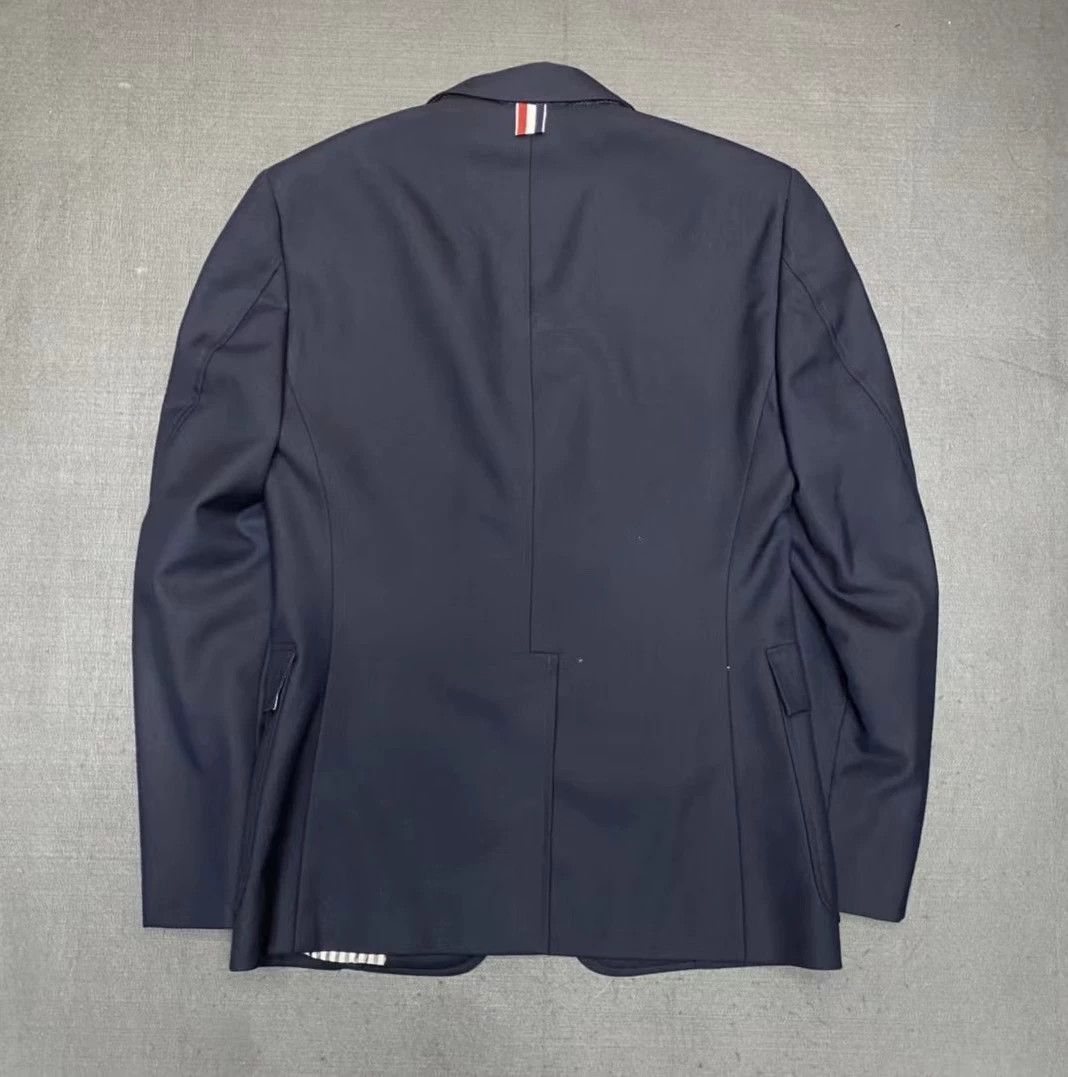 Thom Browne Thom Browne TB Dark Blue Wool Suit Size US XS / EU 42 / 0 - 2 Thumbnail