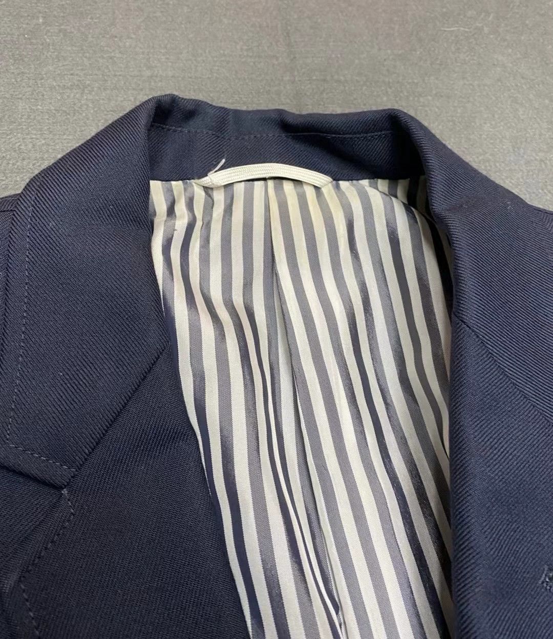 Thom Browne Thom Browne TB Dark Blue Wool Suit Size US XS / EU 42 / 0 - 6 Thumbnail