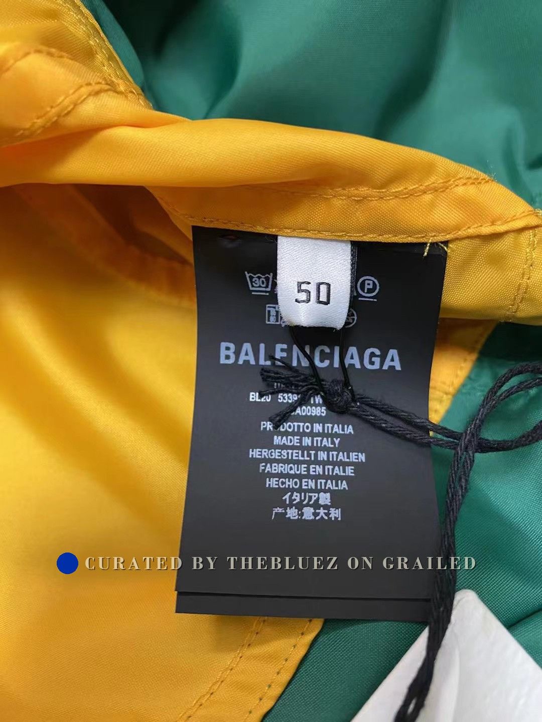 Balenciaga Balenciaga Oversize Runway Windbreaker Size US M / EU 48-50 / 2 - 6 Thumbnail