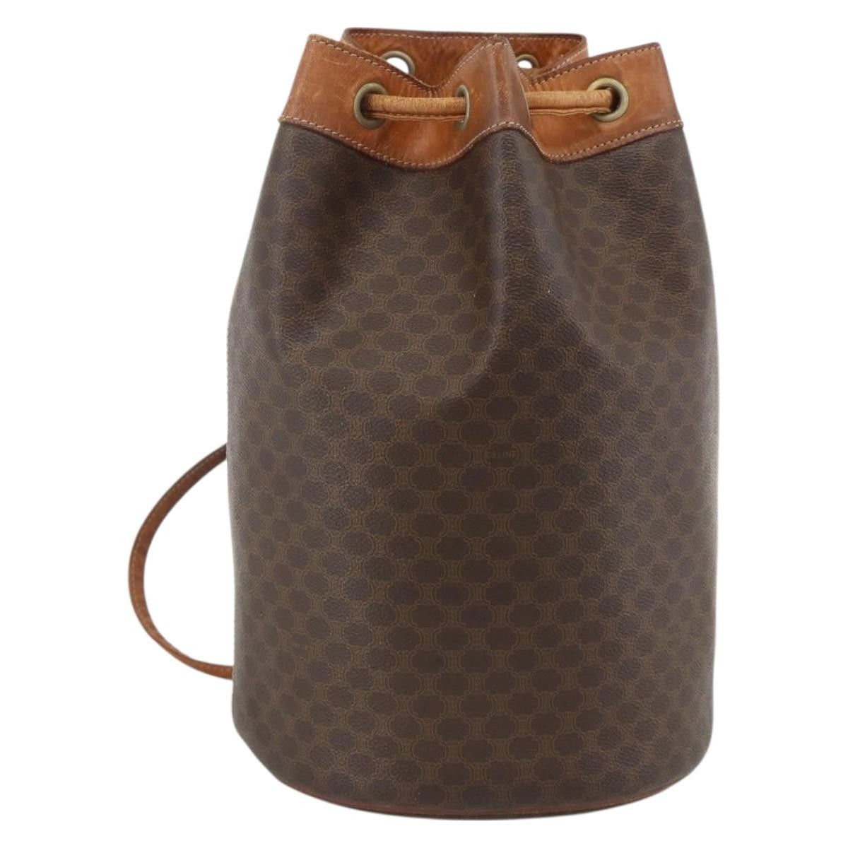 Celine Celine Vintage Macadam Backpack Canvas and Leather Size ONE SIZE - 13 Thumbnail