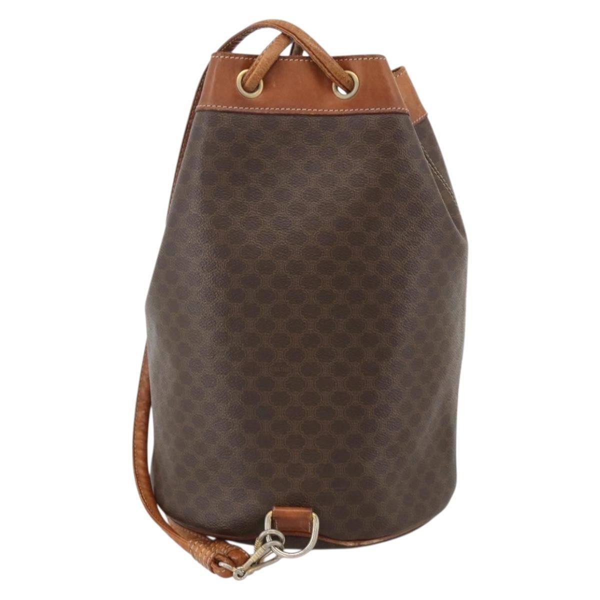 Celine Celine Vintage Macadam Backpack Canvas and Leather Size ONE SIZE - 2 Thumbnail
