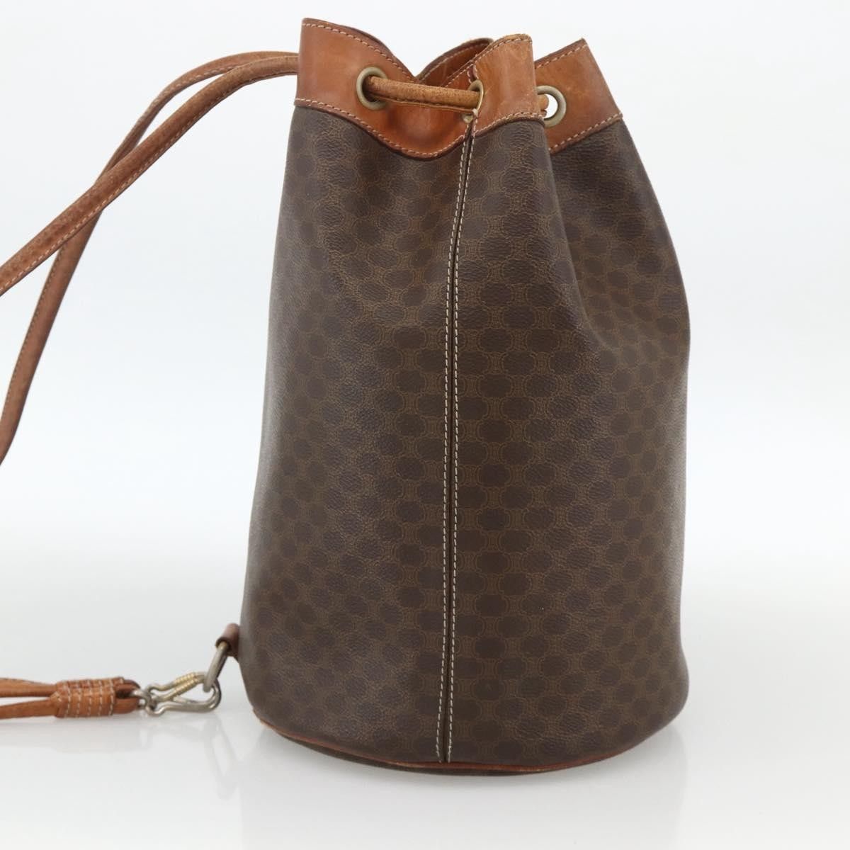 Celine Celine Vintage Macadam Backpack Canvas and Leather Size ONE SIZE - 3 Thumbnail