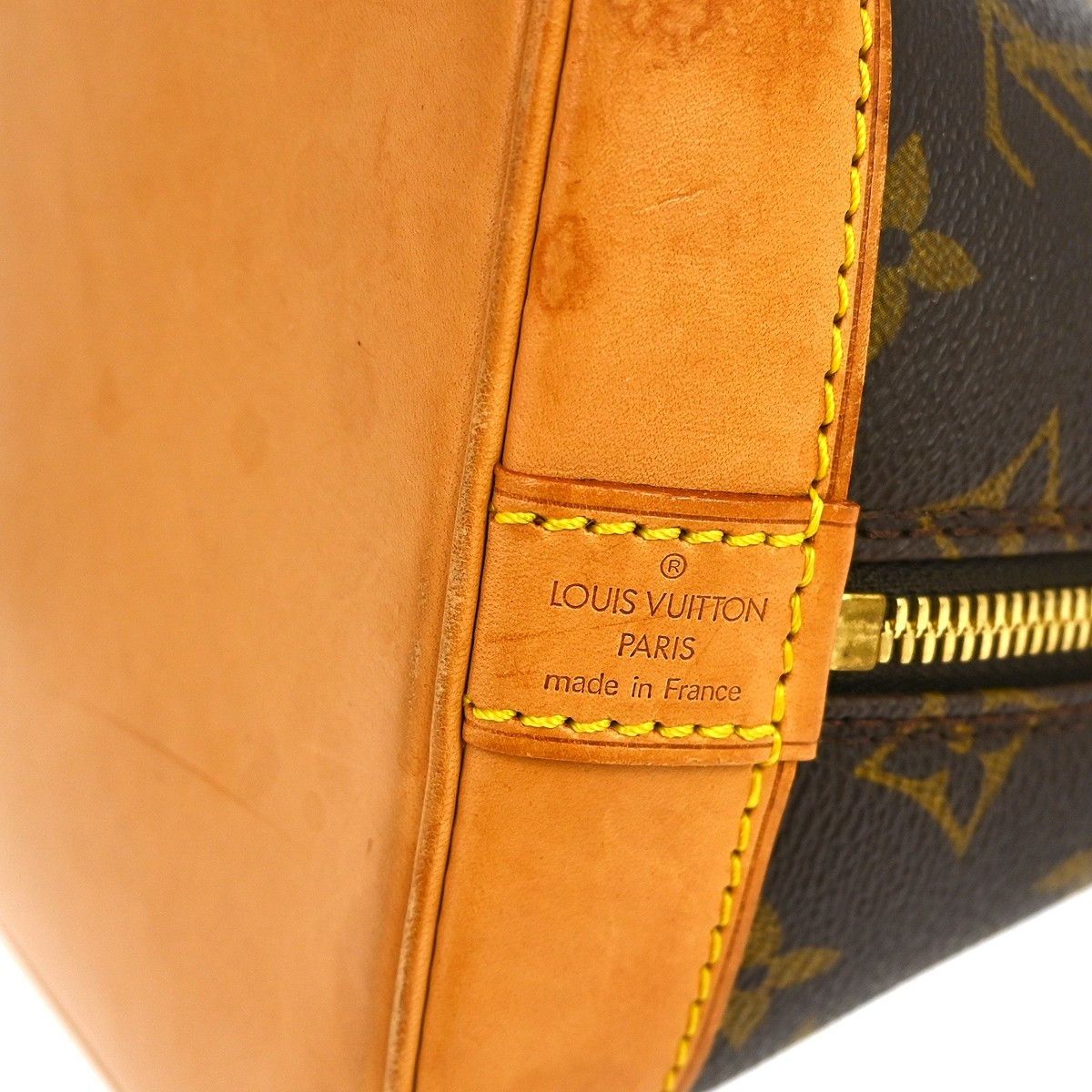 Louis Vuitton Louis Vuitton Vintage Alma Handbag Monogram Canvas Size ONE SIZE - 8 Thumbnail