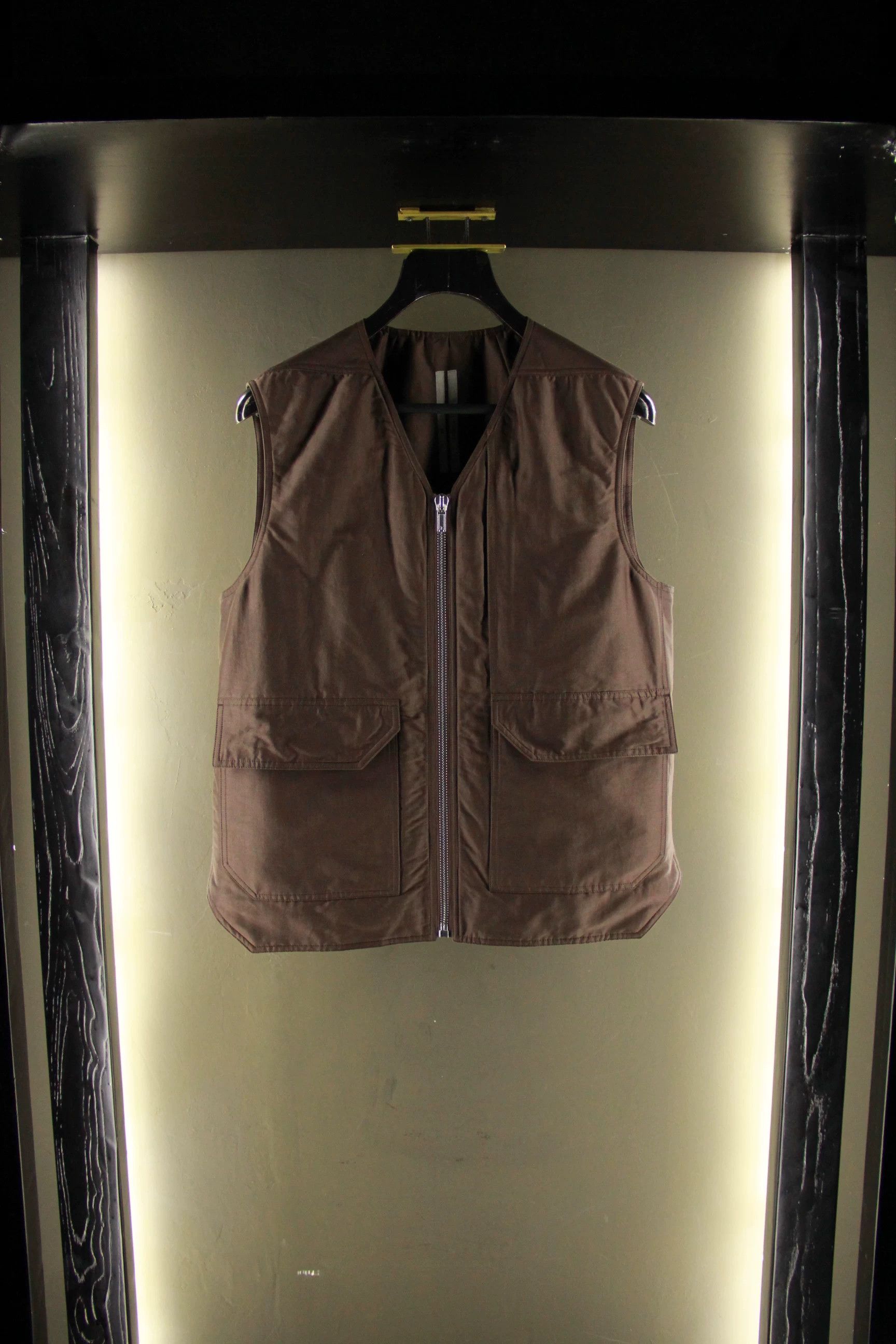 Rick Owens Rick Owens White Vest Men m Size US M / EU 48-50 / 2 - 2 Thumbnail