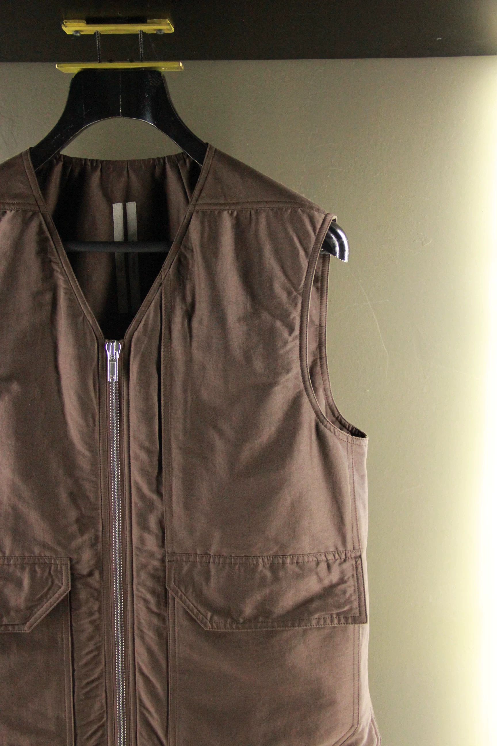 Rick Owens Rick Owens White Vest Men m Size US M / EU 48-50 / 2 - 4 Thumbnail