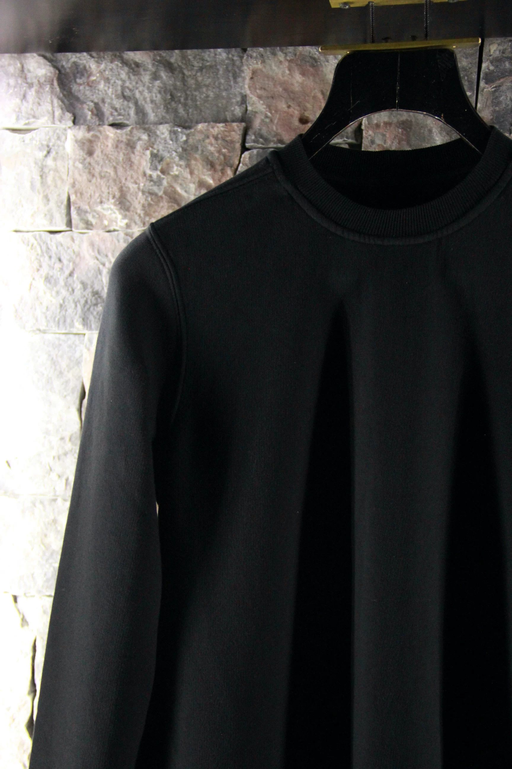 Rick Owens Rick Owens Black Hoodie Men xs Size US XS / EU 42 / 0 - 3 Thumbnail