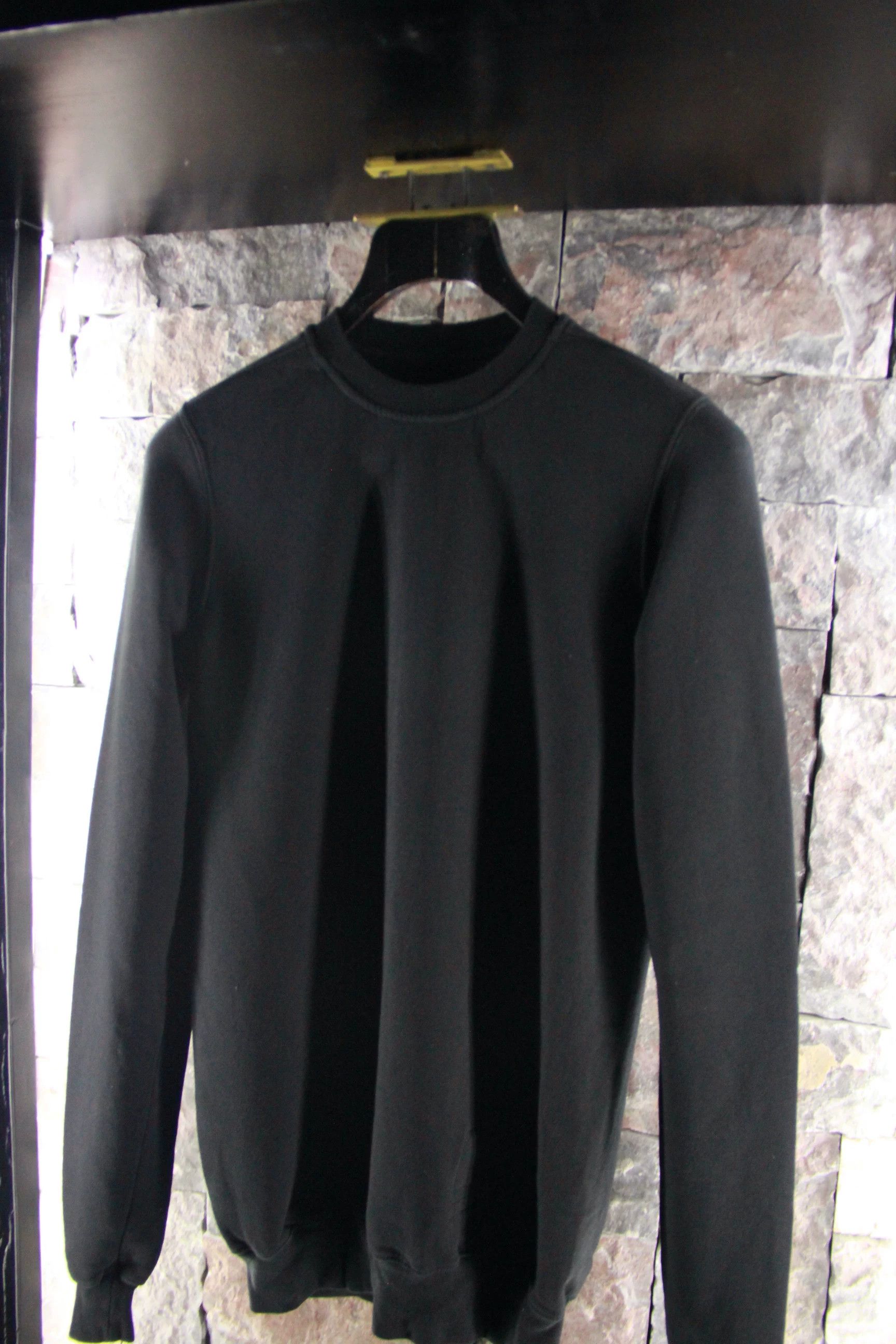 Rick Owens Rick Owens Black Hoodie Men xs Size US XS / EU 42 / 0 - 5 Thumbnail
