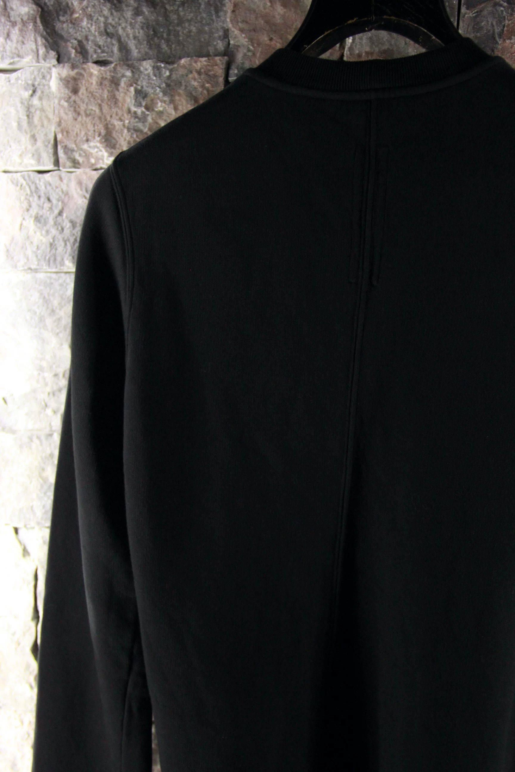 Rick Owens Rick Owens Black Hoodie Men xs Size US XS / EU 42 / 0 - 4 Thumbnail