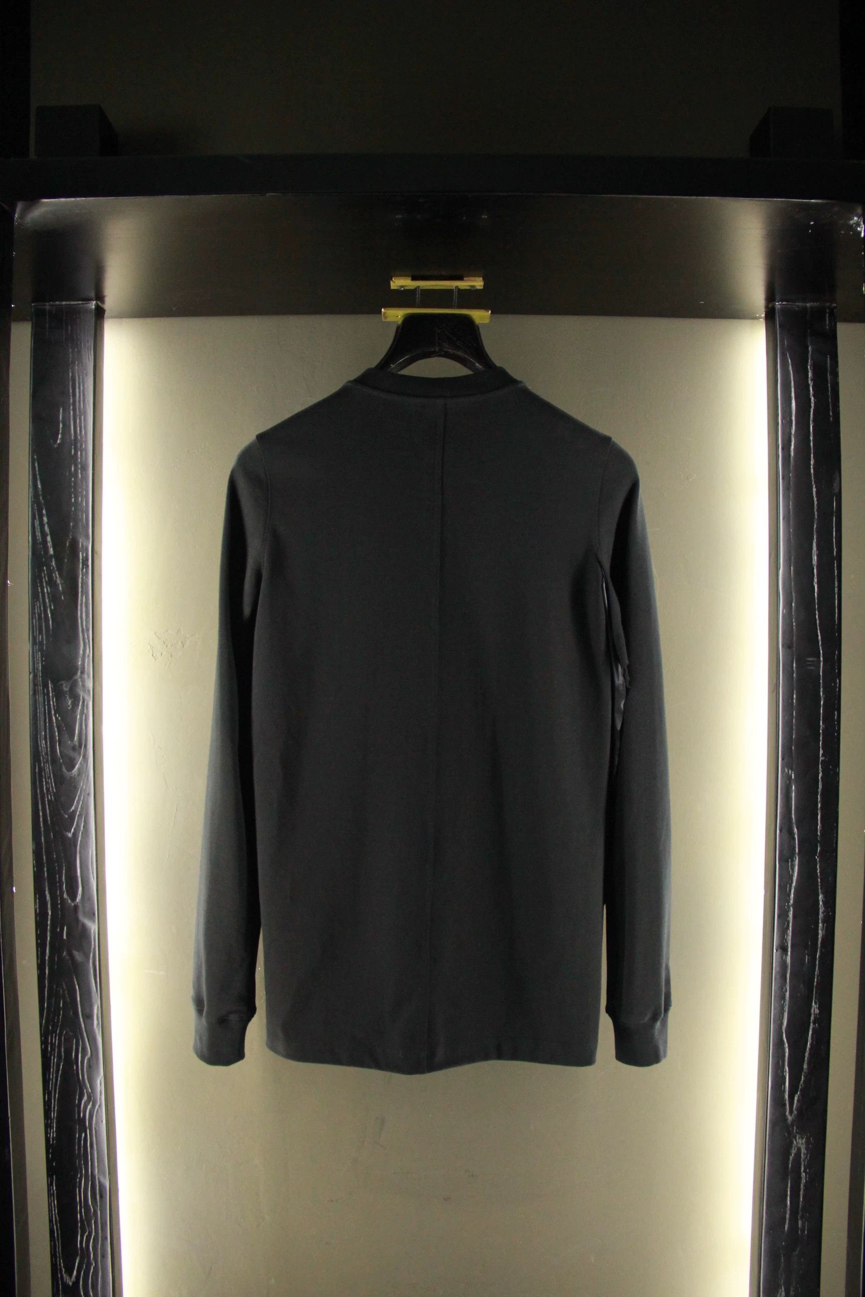 Rick Owens Rick Owens White Long Sleeve Shirts Men m Size US M / EU 48-50 / 2 - 2 Thumbnail