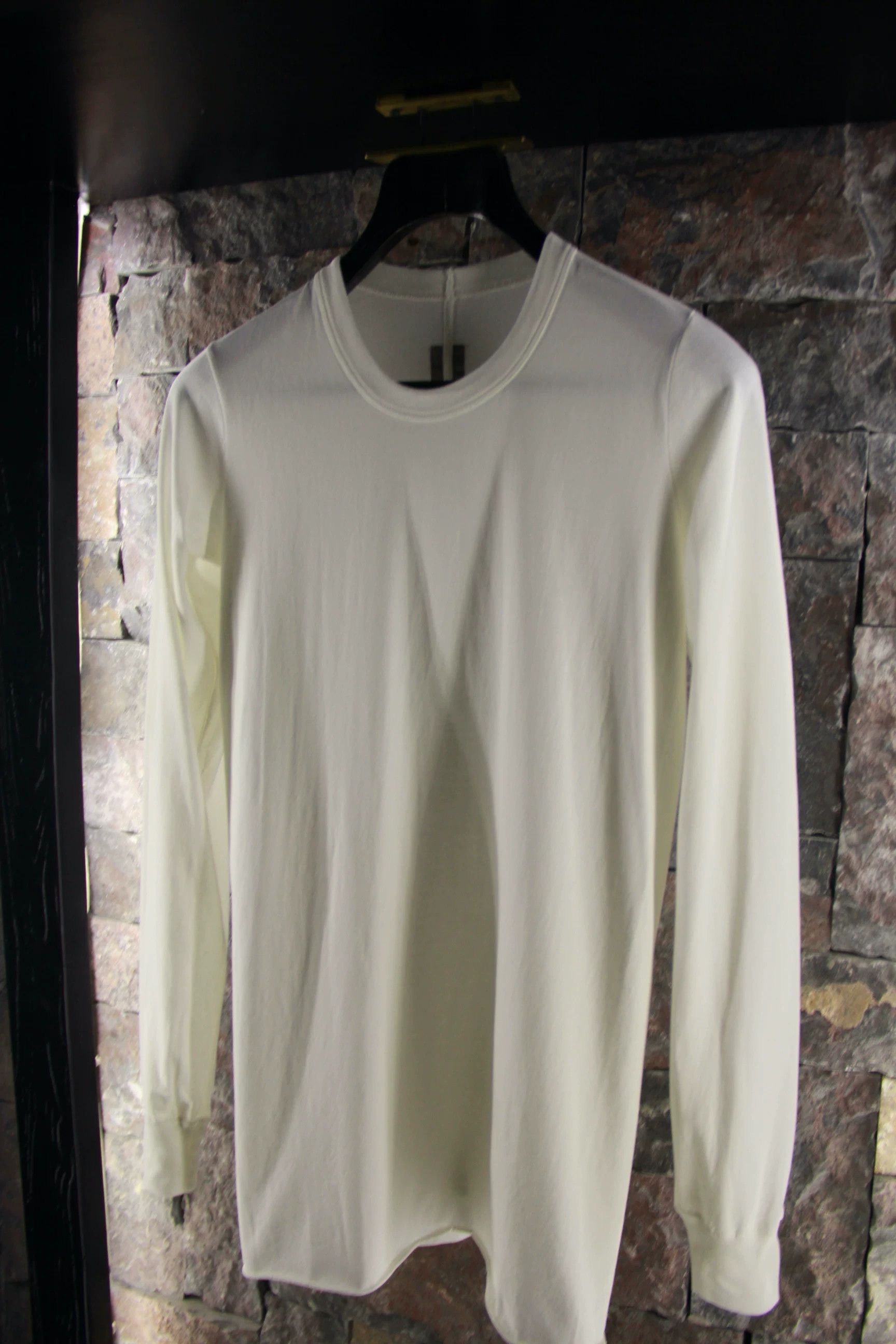 Rick Owens Rick Owens White Long Sleeve Shirts Men l Size US L / EU 52-54 / 3 - 5 Thumbnail