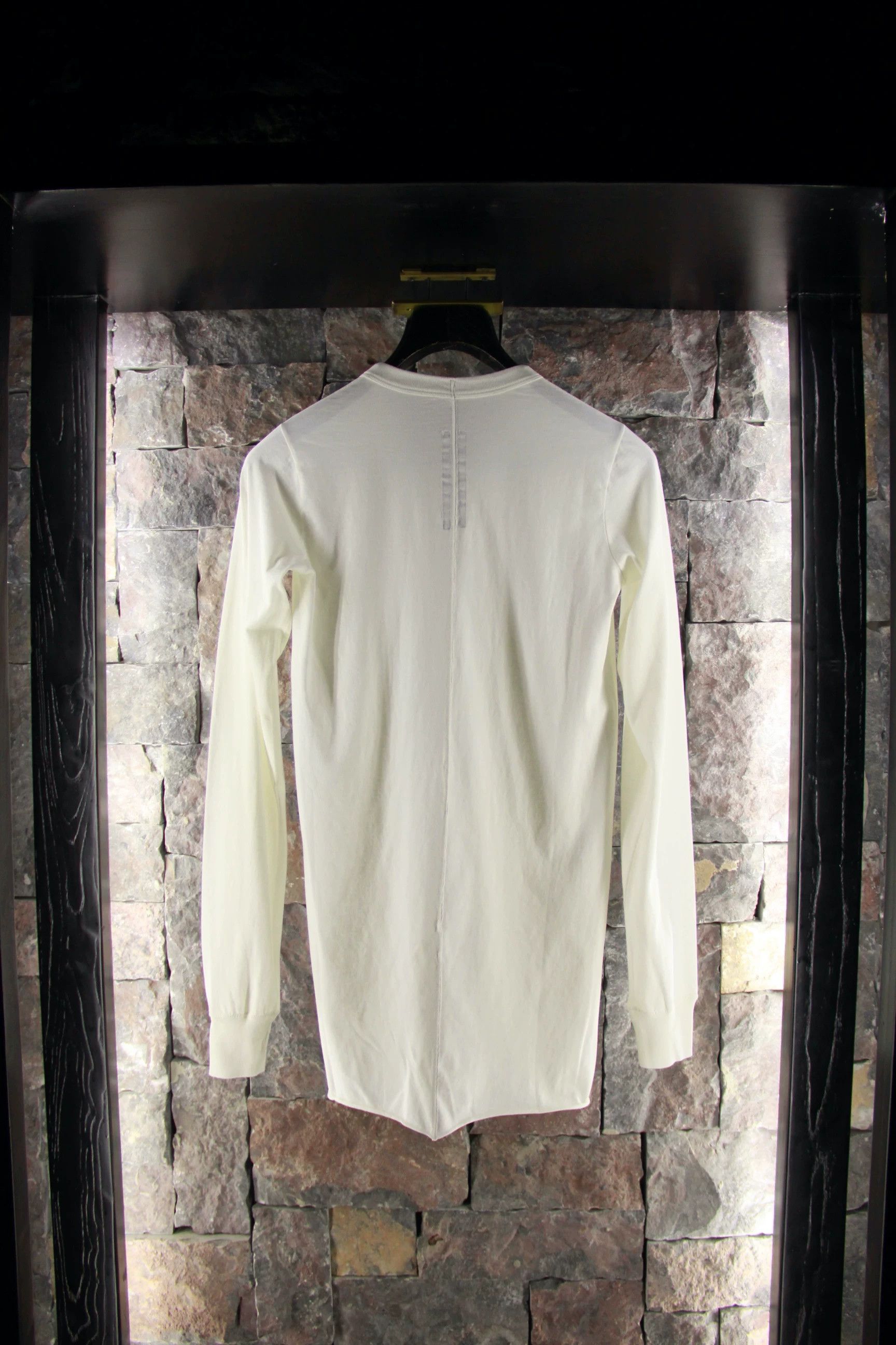 Rick Owens Rick Owens White Long Sleeve Shirts Men l Size US L / EU 52-54 / 3 - 2 Thumbnail