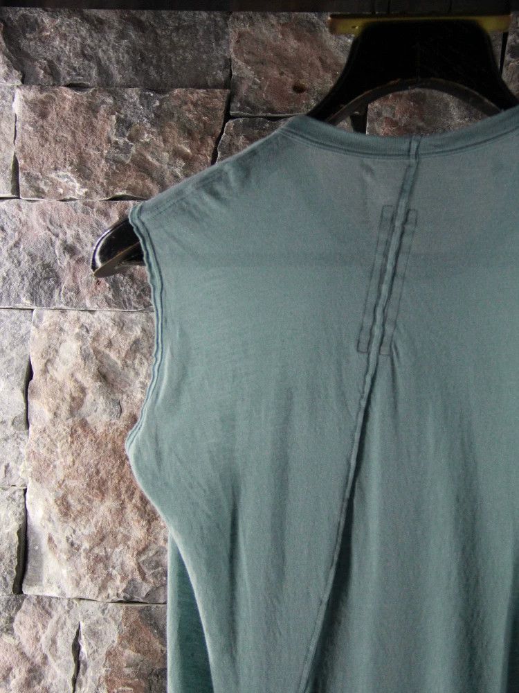Rick Owens Rick Owens Blue Tank Top Men m Size US M / EU 48-50 / 2 - 4 Thumbnail