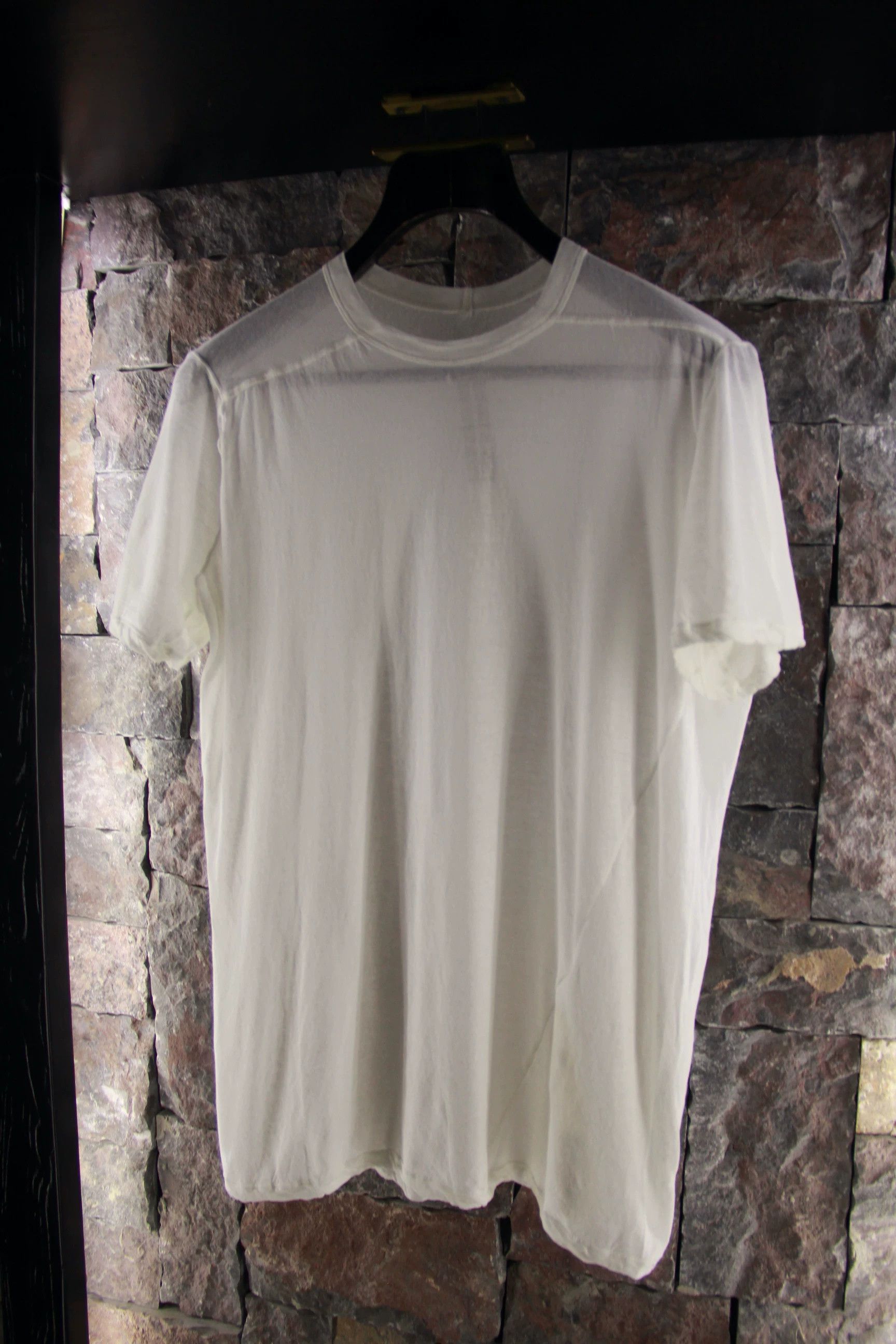 Rick Owens Rick Owens White Short Sleeve Shirts Men m Size US M / EU 48-50 / 2 - 5 Thumbnail