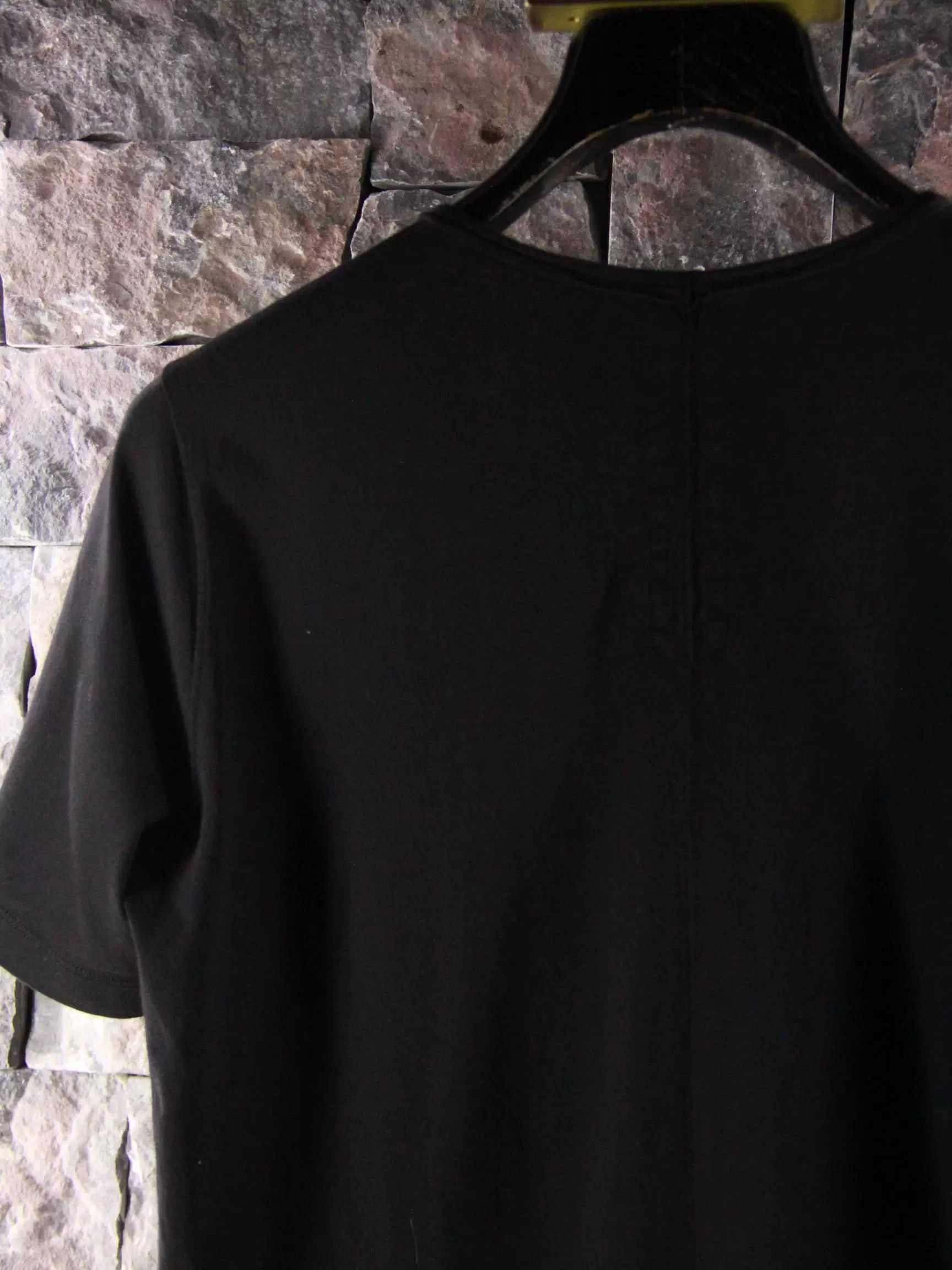 Rick Owens Rick Owens Black Short Sleeve Shirts Men xl Size US XL / EU 56 / 4 - 5 Thumbnail