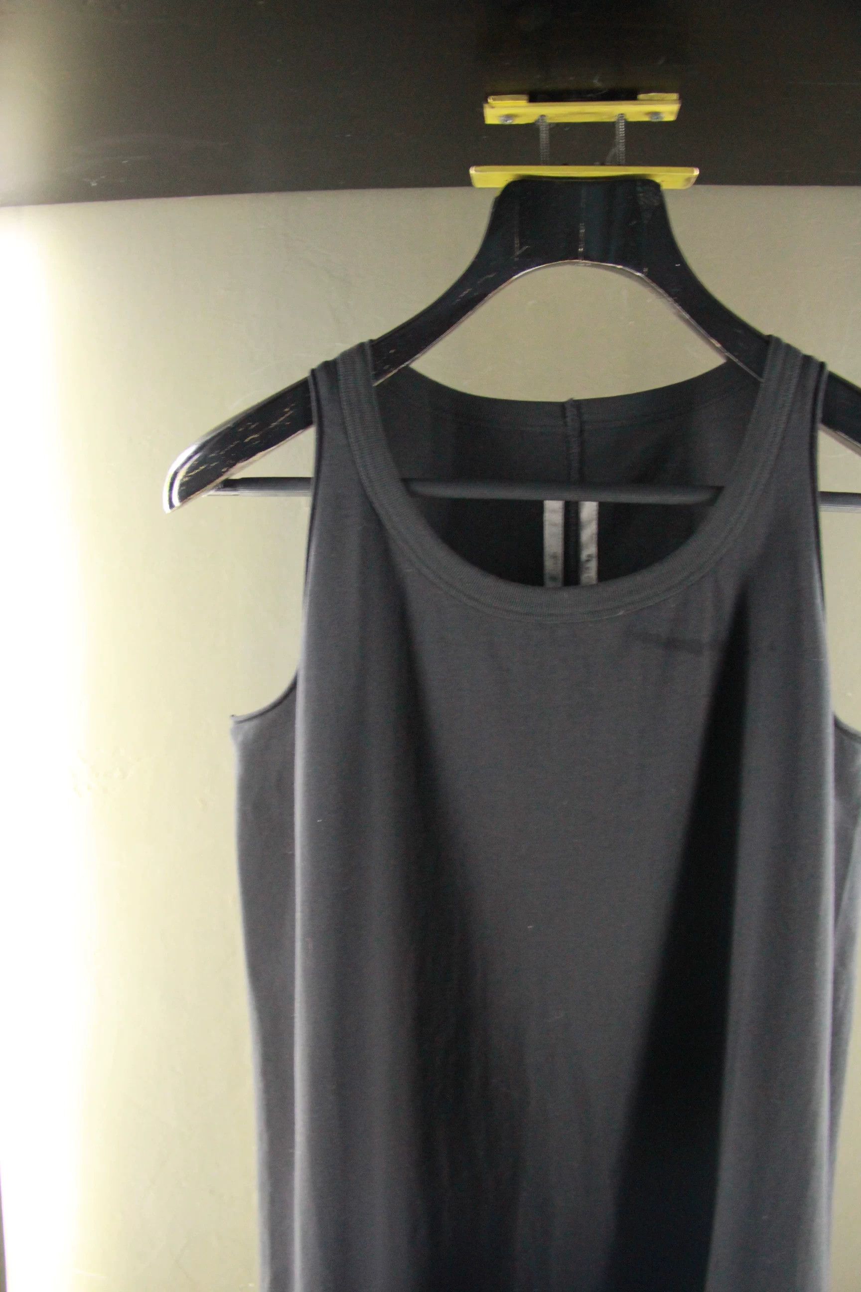 Rick Owens Rick Owens Black Tank Top Men s Size US S / EU 44-46 / 1 - 4 Thumbnail