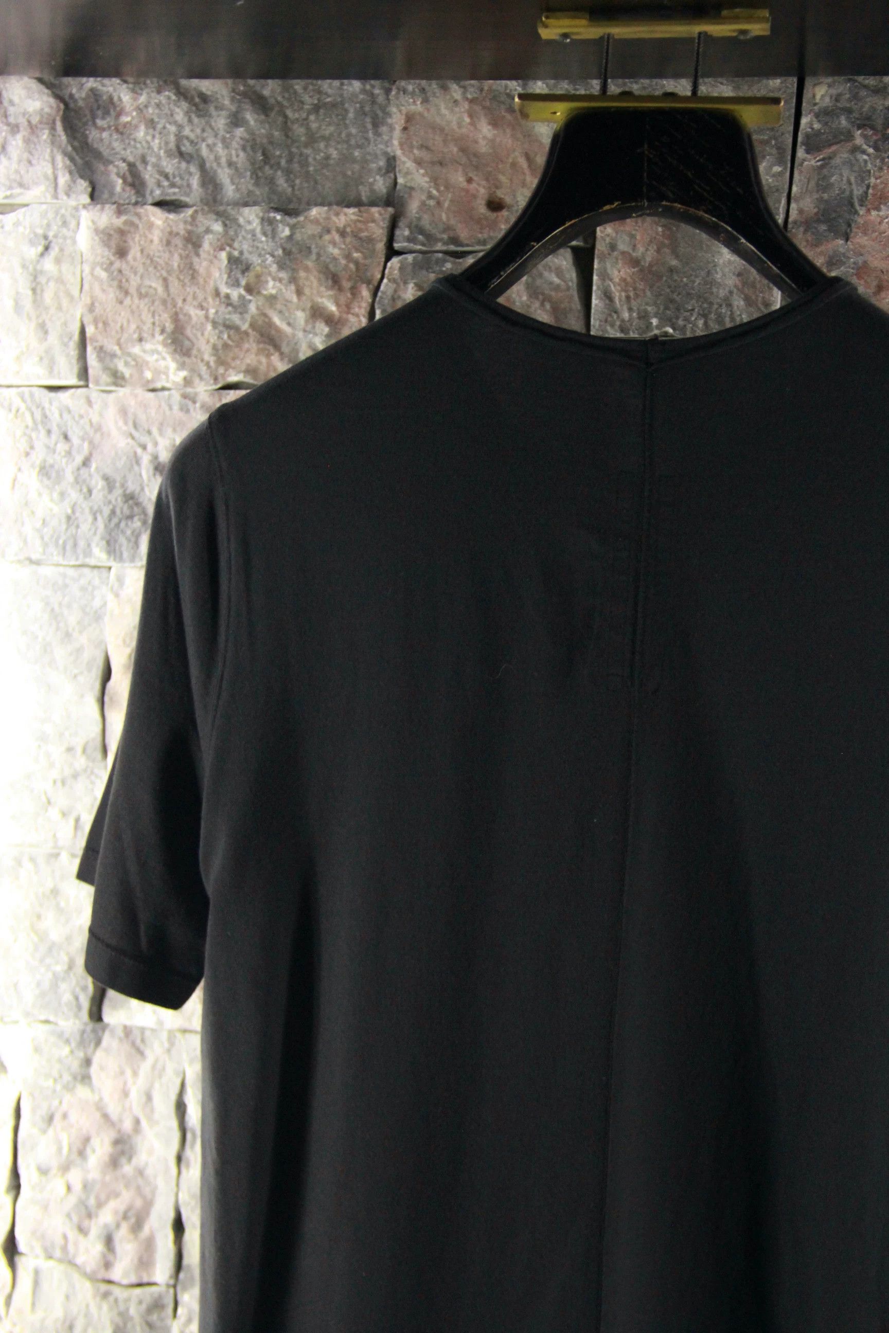 Rick Owens Rick Owens Black Short Sleeve Shirts Men m Size US M / EU 48-50 / 2 - 5 Thumbnail