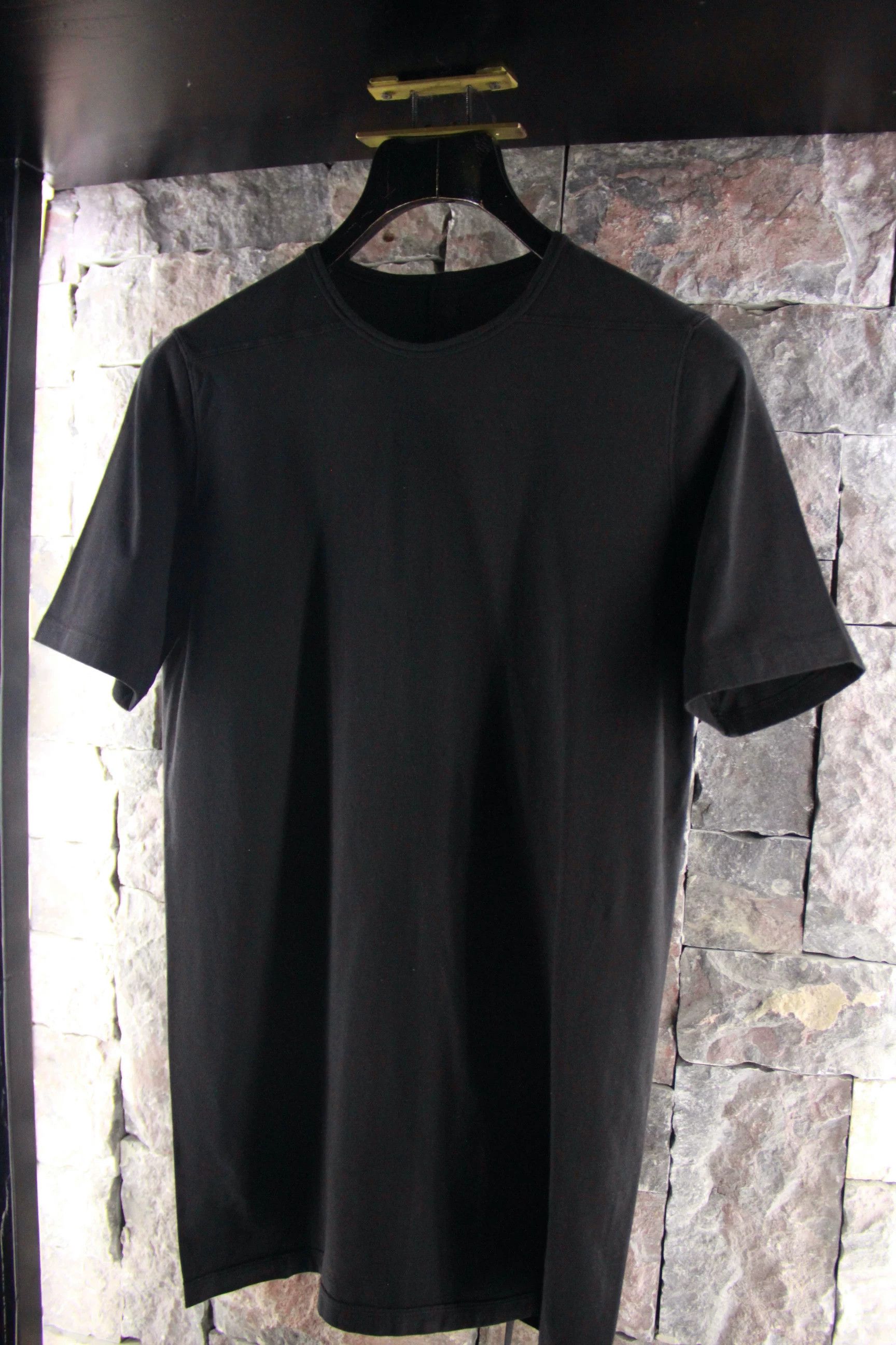 Rick Owens Rick Owens Black Short Sleeve Shirts Men s Size US S / EU 44-46 / 1 - 5 Thumbnail