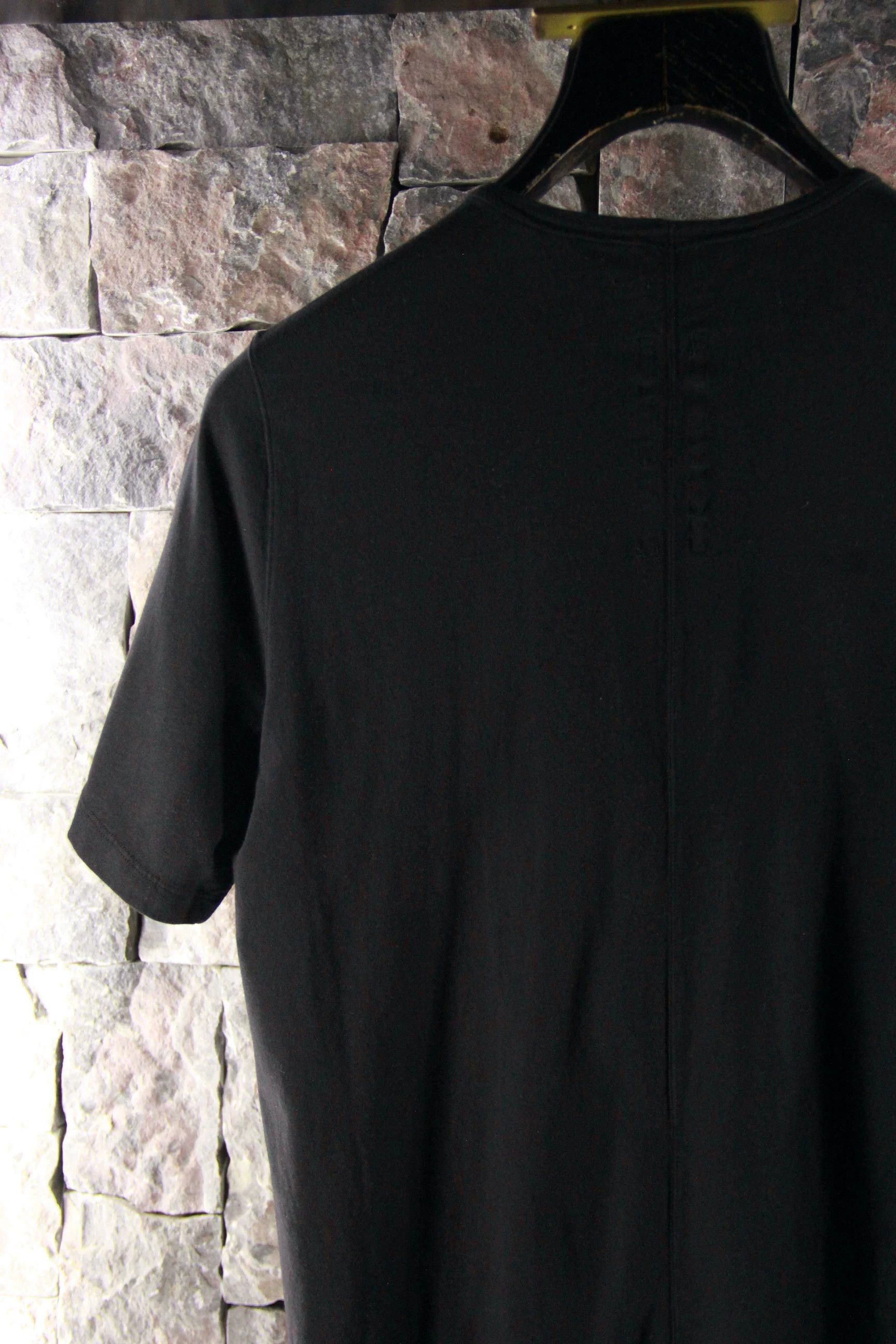 Rick Owens Rick Owens Black Short Sleeve Shirts Men s Size US S / EU 44-46 / 1 - 4 Thumbnail
