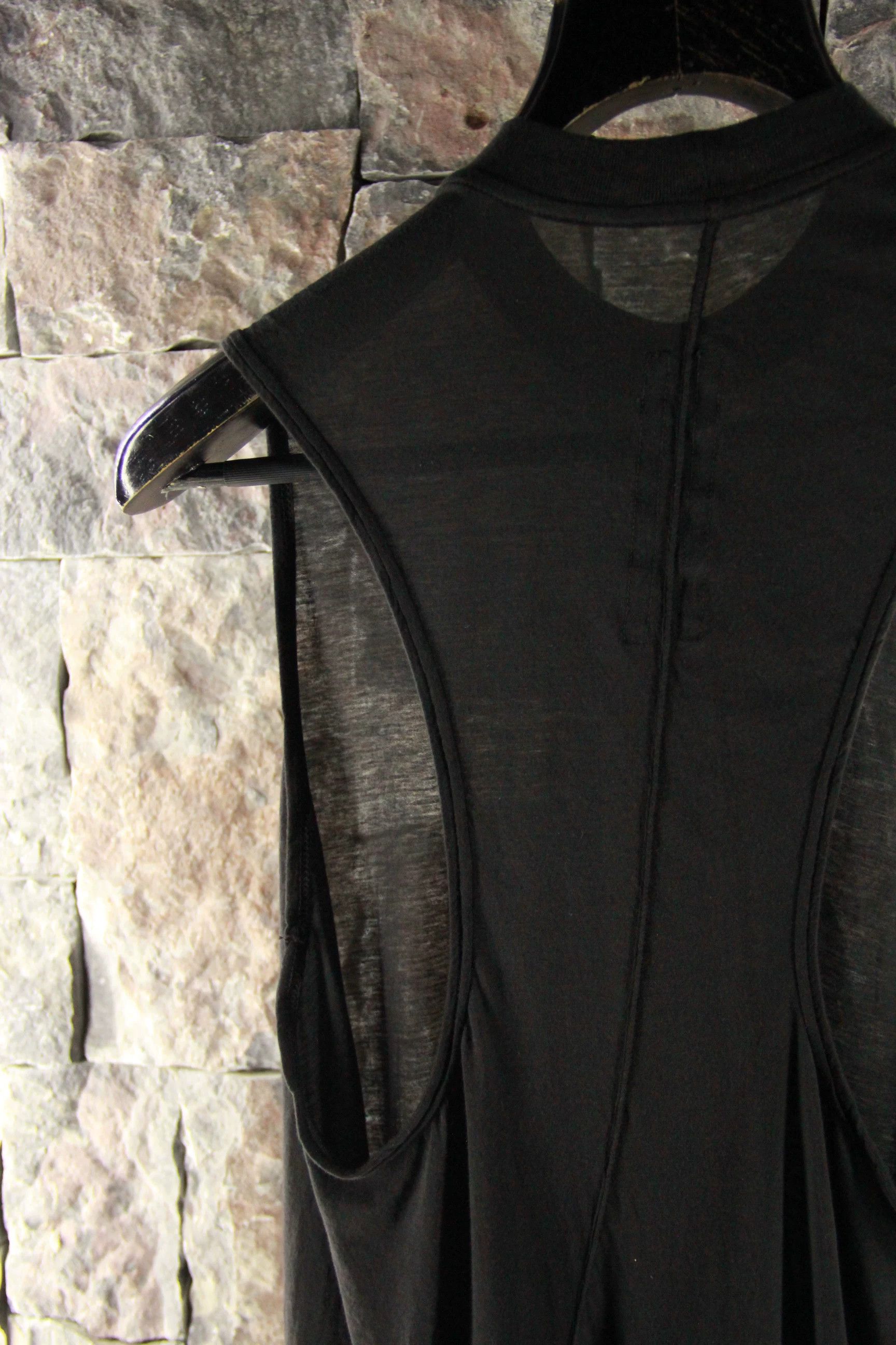 Rick Owens Rick Owens Black Tank Top Men l Size US L / EU 52-54 / 3 - 4 Thumbnail